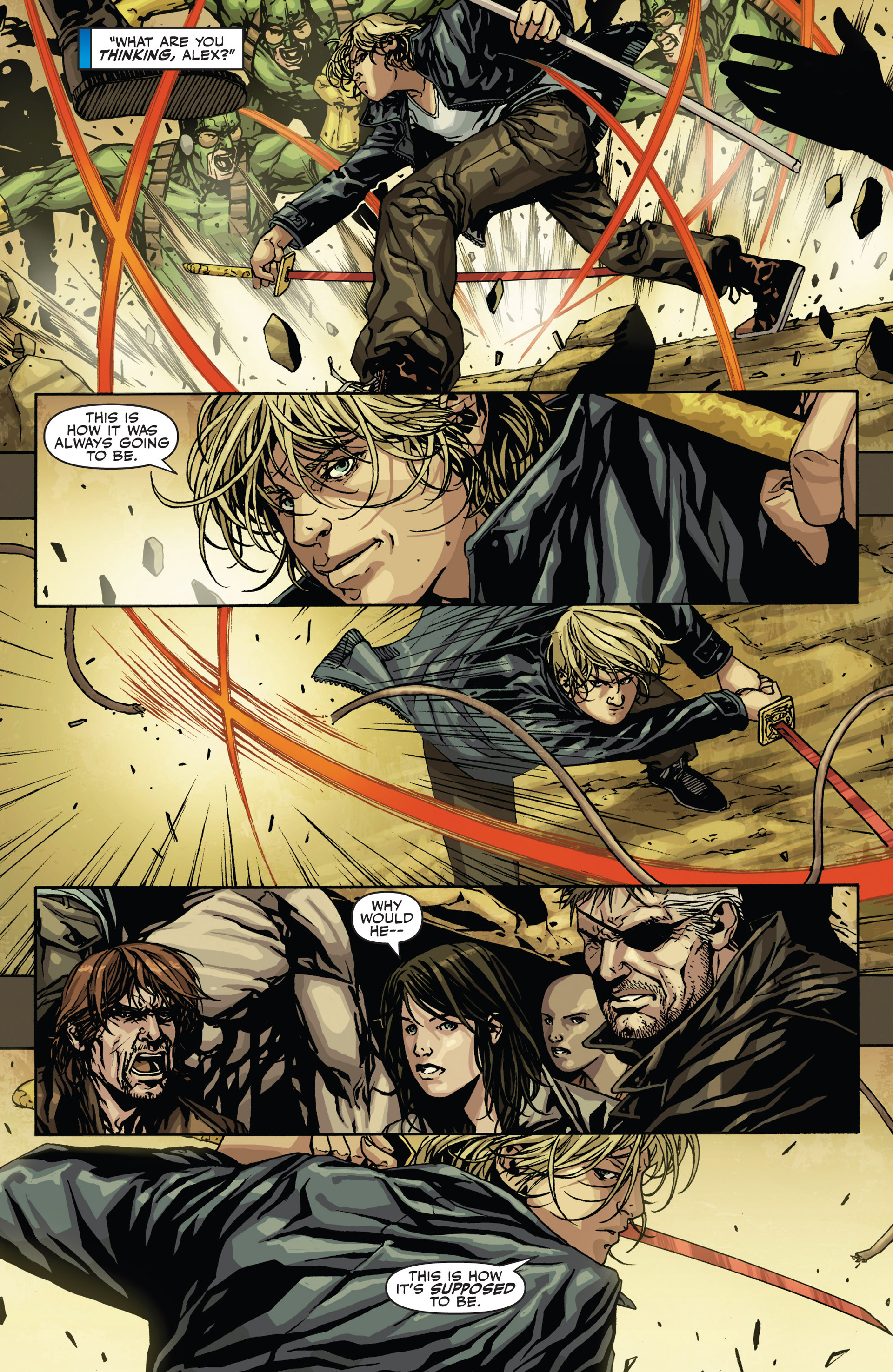 Read online Secret Warriors comic -  Issue #21 - 16