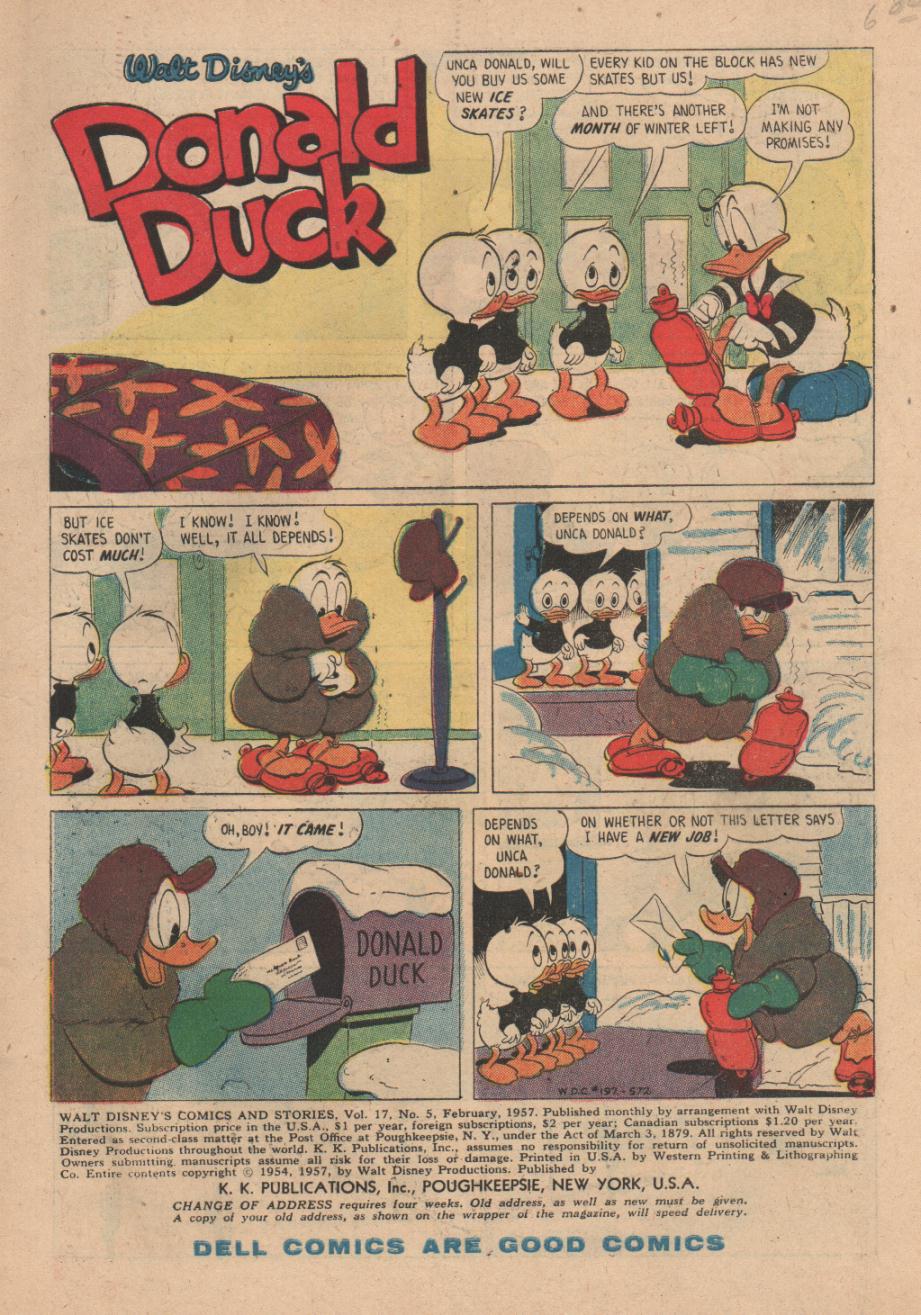 Read online Walt Disney's Comics and Stories comic -  Issue #197 - 3