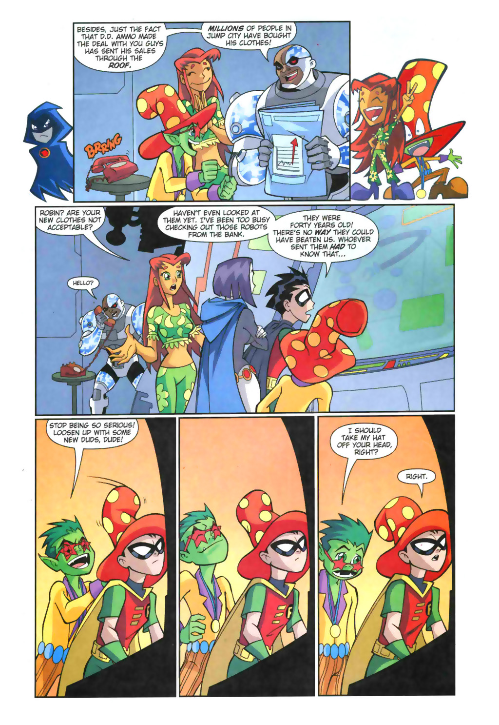 Read online Teen Titans Go! (2003) comic -  Issue #8 - 7