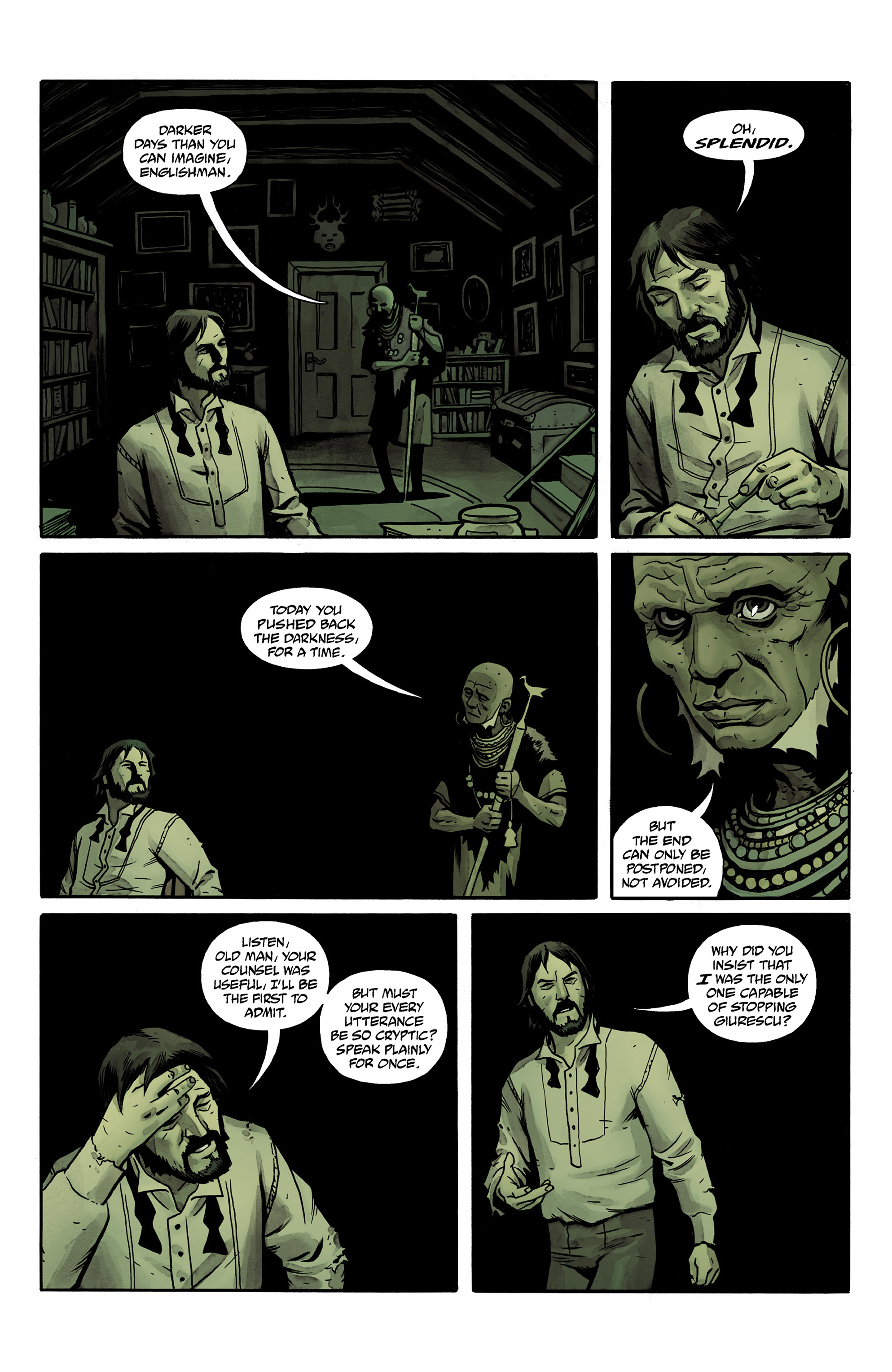 Read online Witchfinder: City of the Dead comic -  Issue #5 - 21