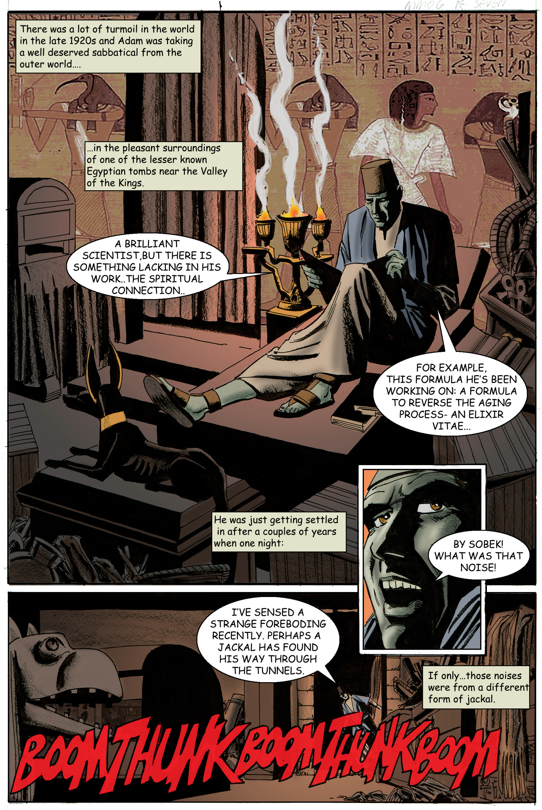 Read online The Mad Mummy comic -  Issue #6 - 9