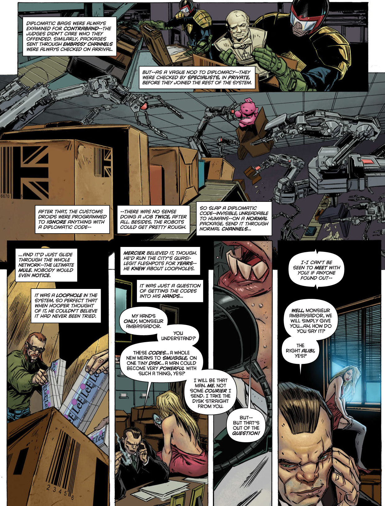 Read online Judge Dredd Megazine (Vol. 5) comic -  Issue #355 - 54