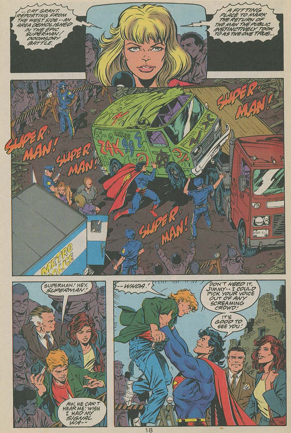 Adventures of Superman (1987) 505 Page 18