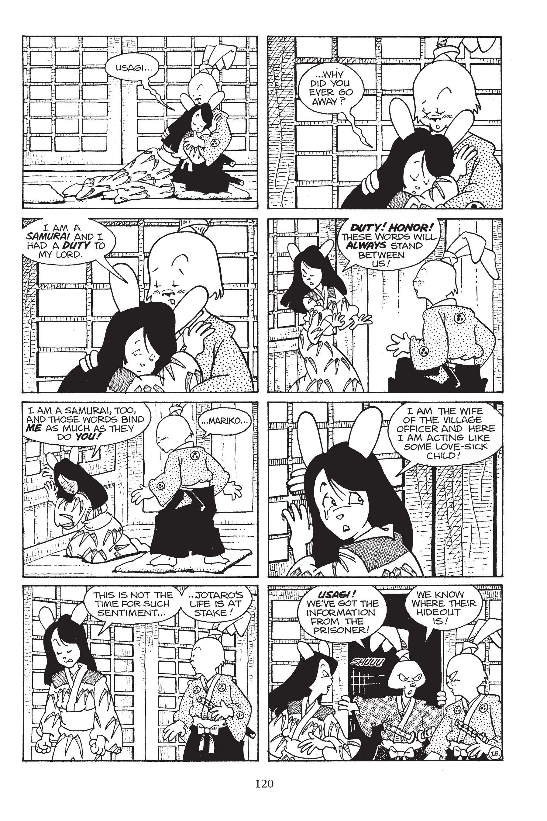 Read online Usagi Yojimbo (1987) comic -  Issue # _TPB 6 - 119