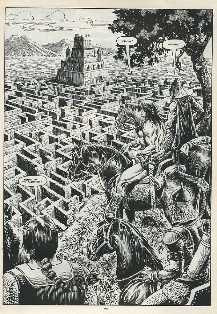 The Savage Sword Of Conan issue 174 - Page 25