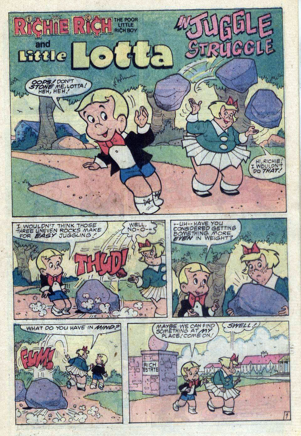 Read online Richie Rich & His Girl Friends comic -  Issue #3 - 21