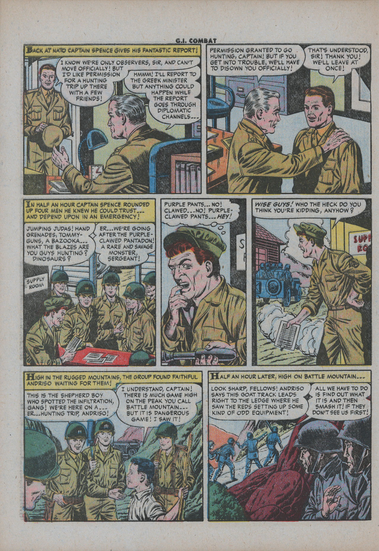 Read online G.I. Combat (1952) comic -  Issue #32 - 28