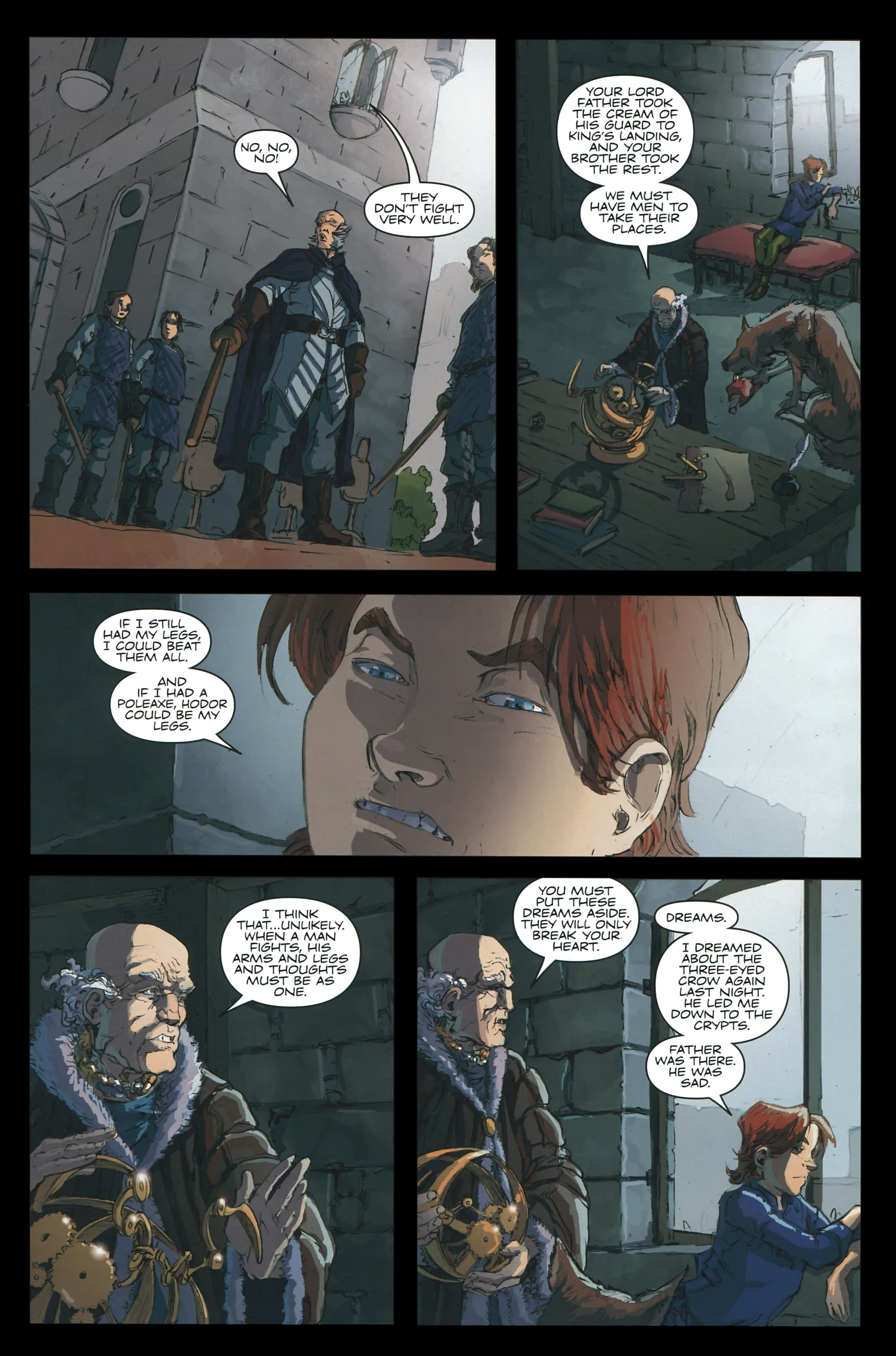 Read online A Game Of Thrones comic -  Issue #23 - 3