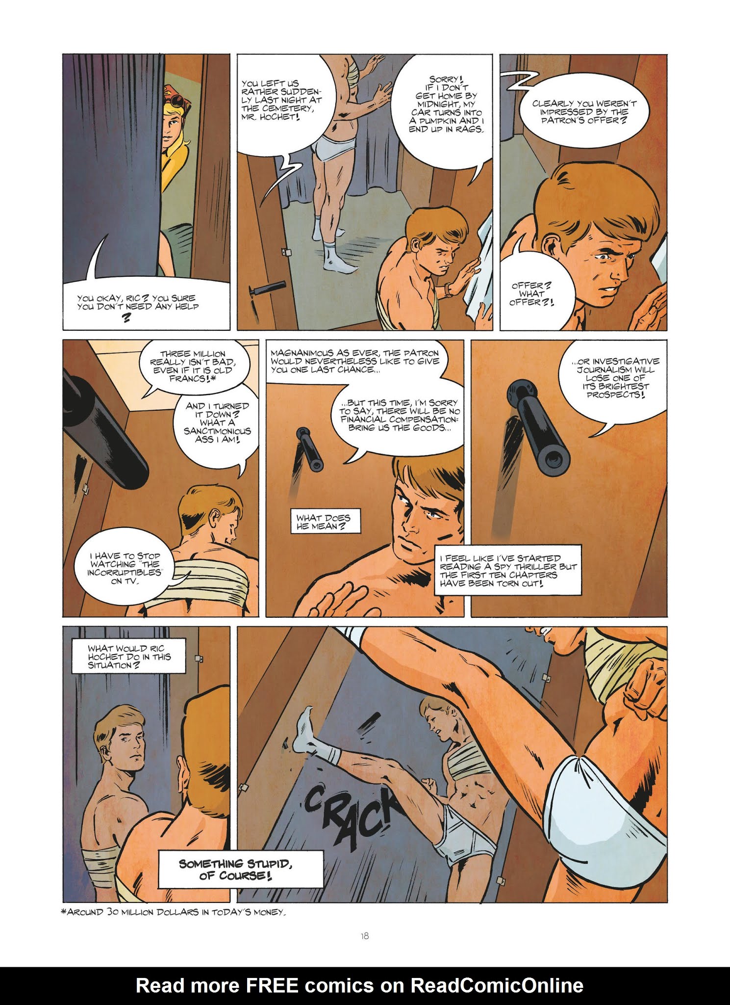 Read online The Mighty Return of Ric Hochet comic -  Issue #1 - 18