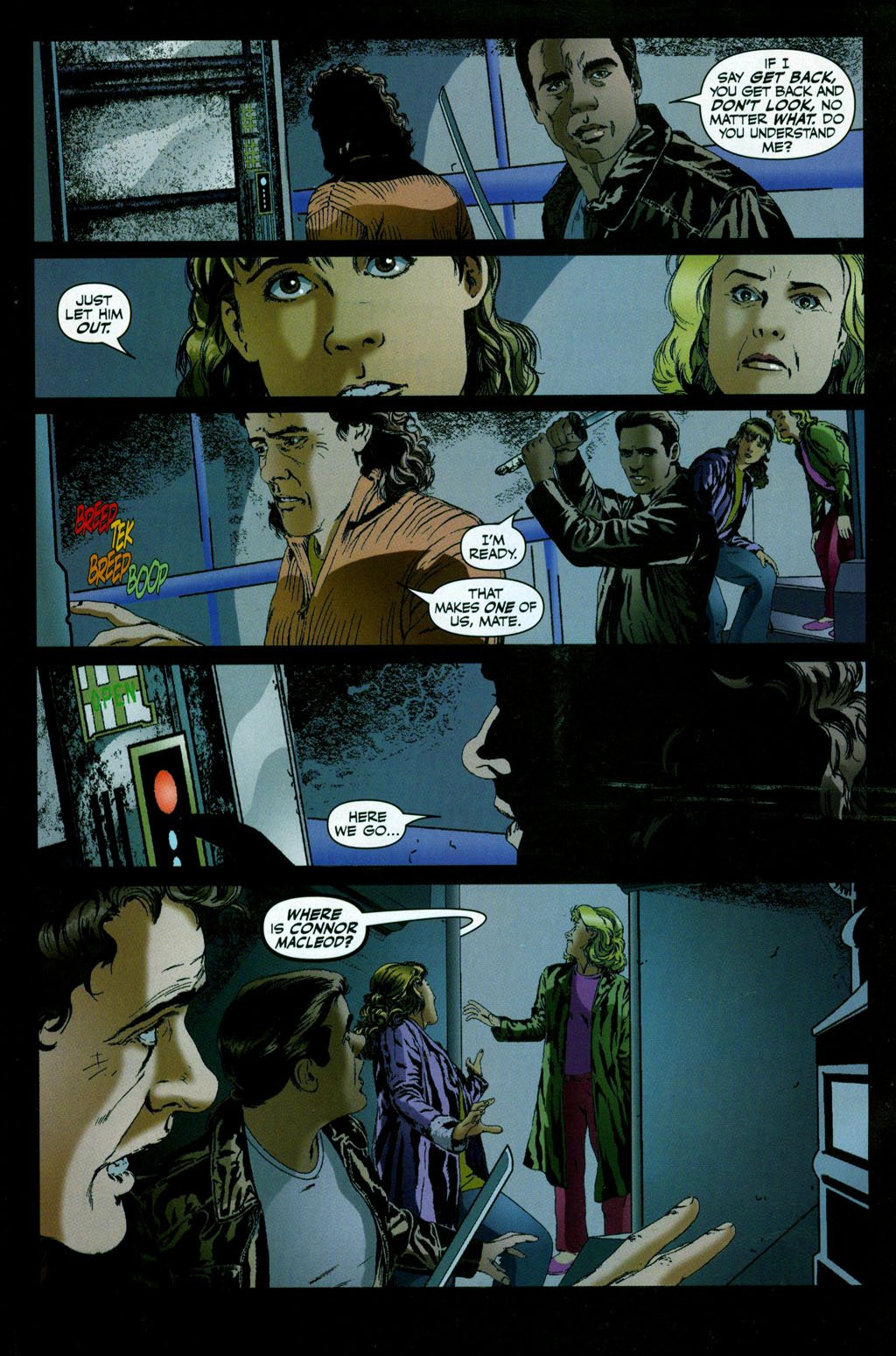 Read online Highlander comic -  Issue #9 - 17