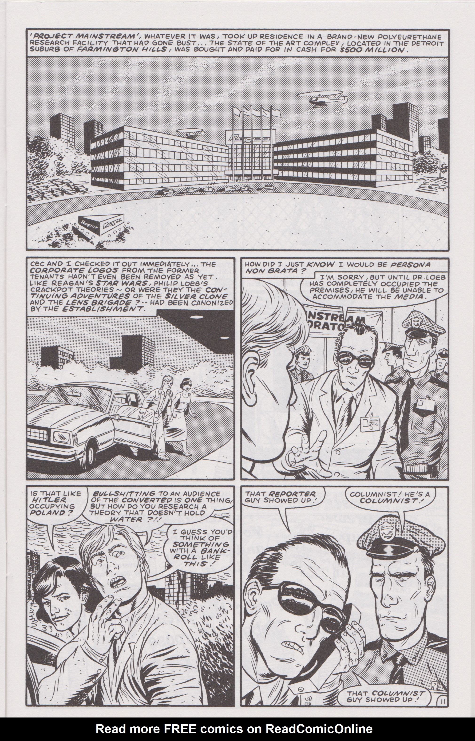 Read online Don Simpson's Bizarre Heroes comic -  Issue #0 - 13