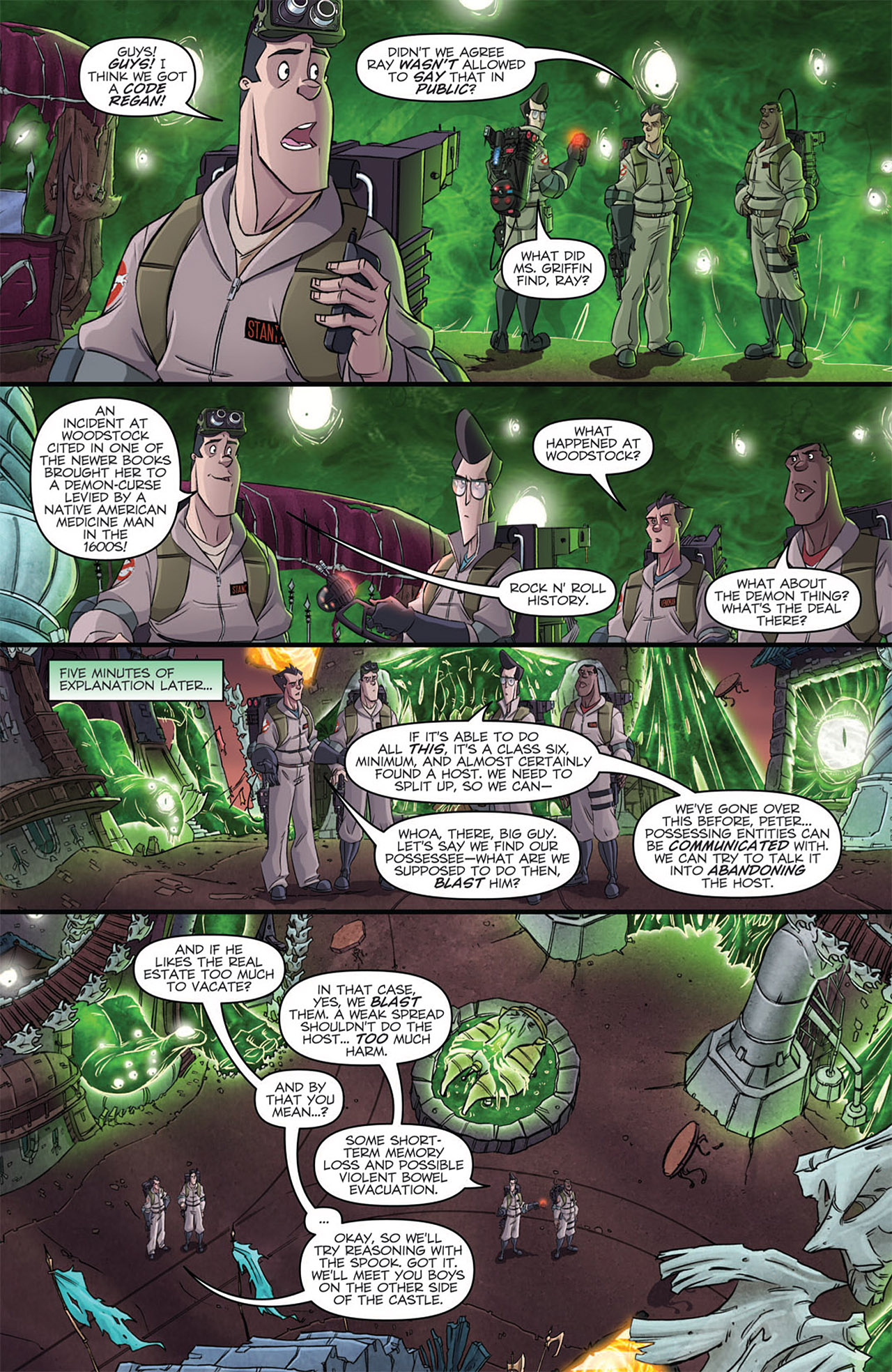 Read online Ghostbusters (2011) comic -  Issue #6 - 7