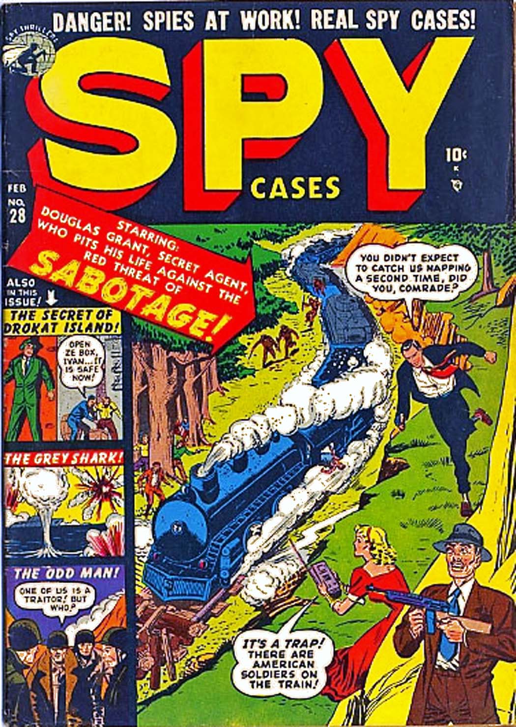 Read online Spy Cases comic -  Issue #28 - 1