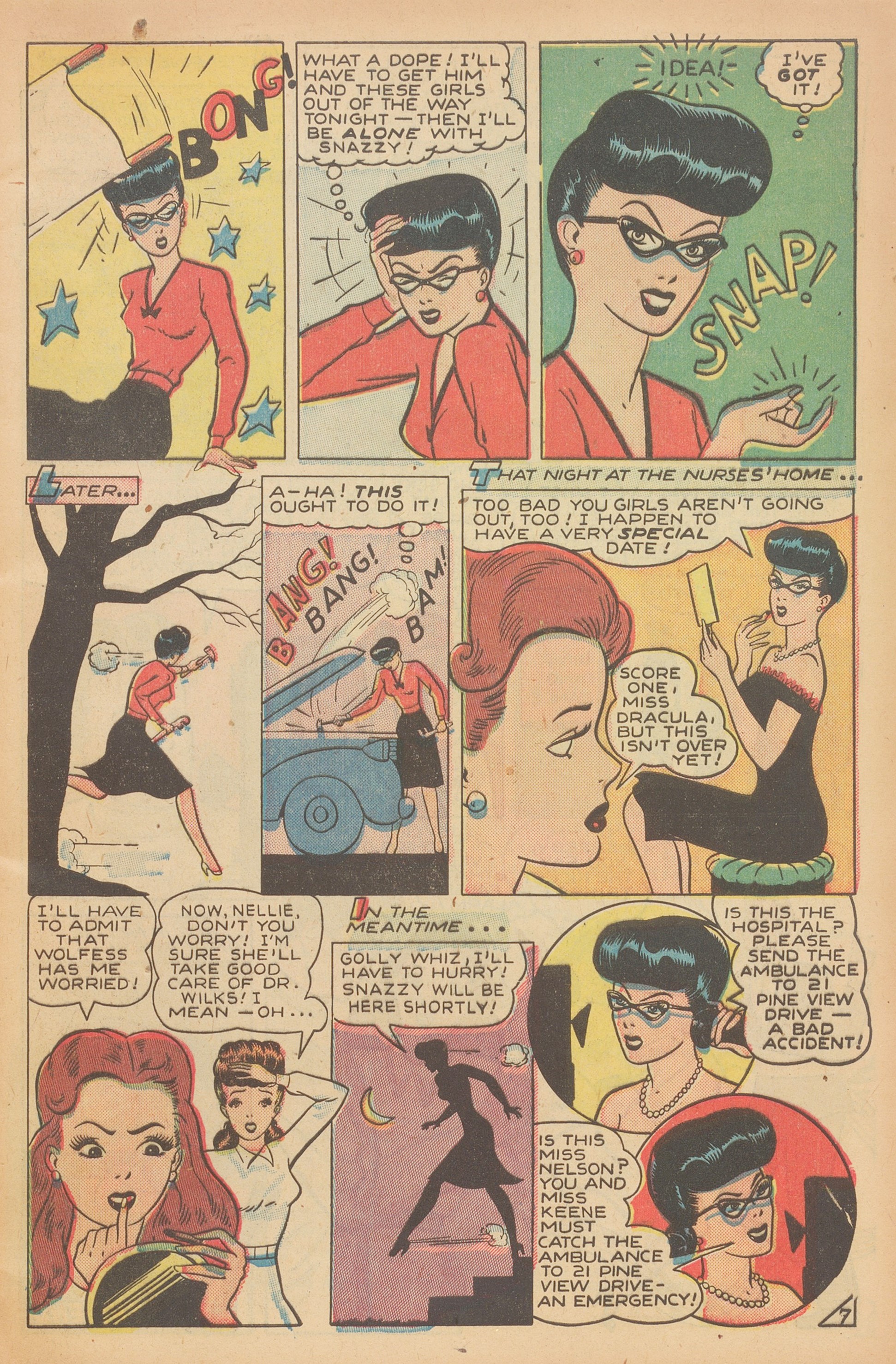 Read online Nellie The Nurse (1945) comic -  Issue #15 - 9