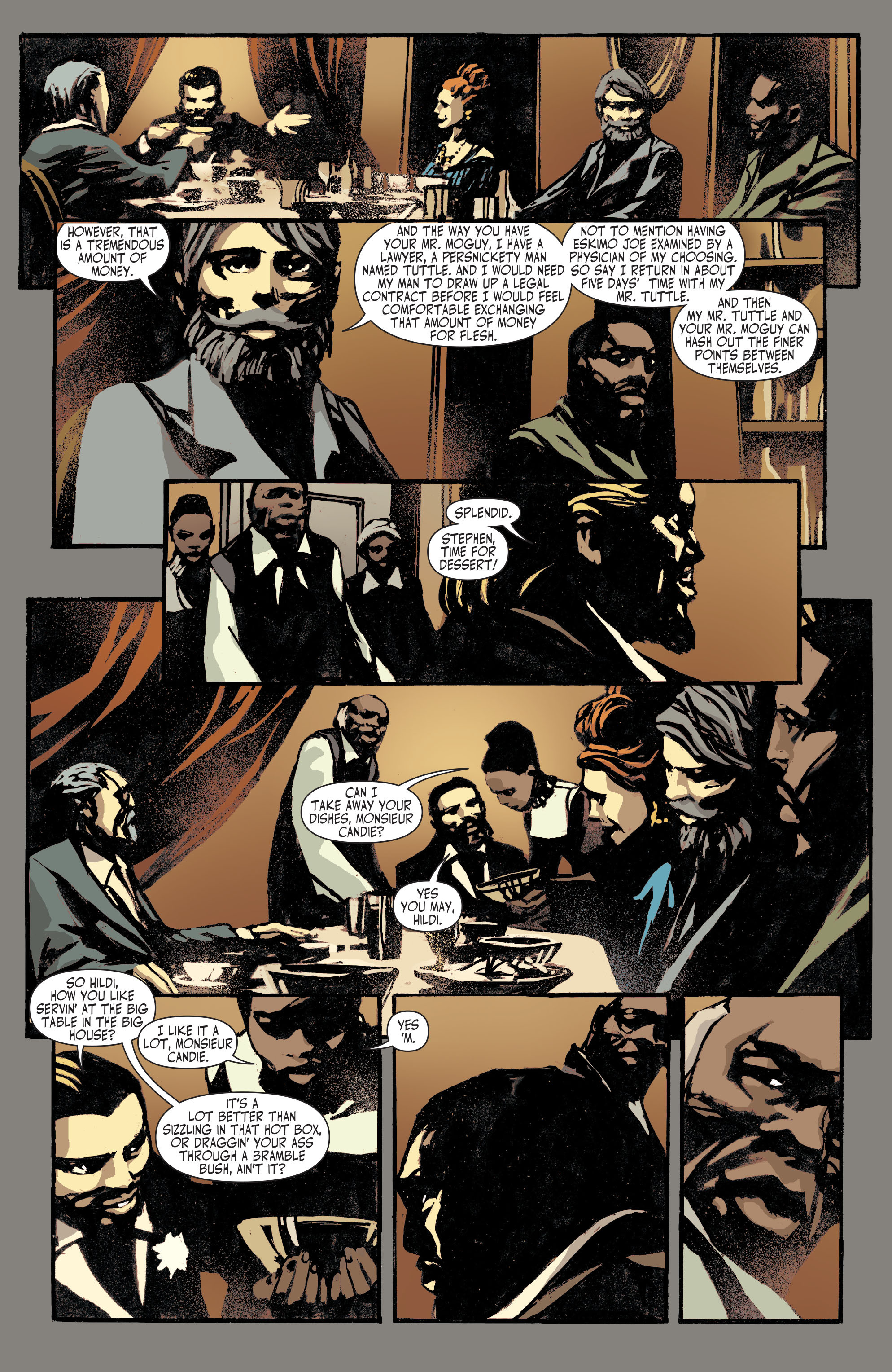 Read online Django Unchained comic -  Issue #5 - 40