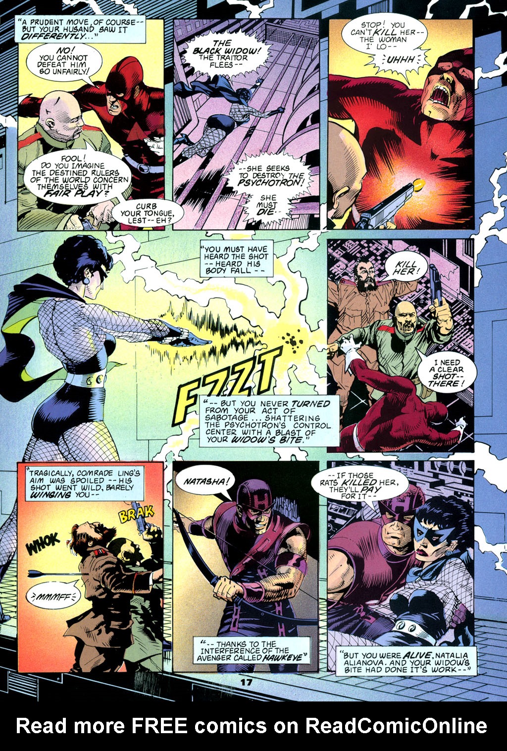 Read online Marvel Graphic Novel comic -  Issue #61 - Black Widow - The Coldest War - 18