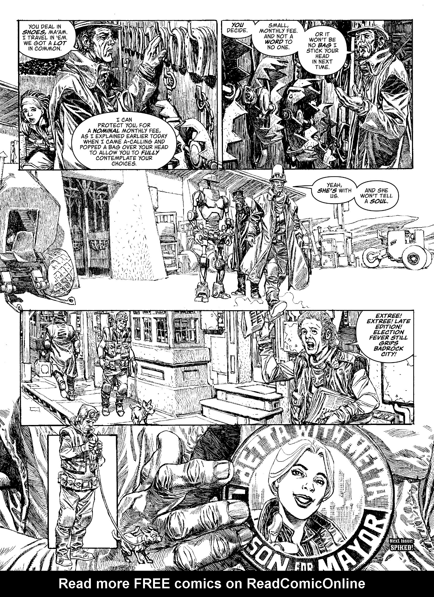 Read online Judge Dredd Megazine (Vol. 5) comic -  Issue #440 - 54