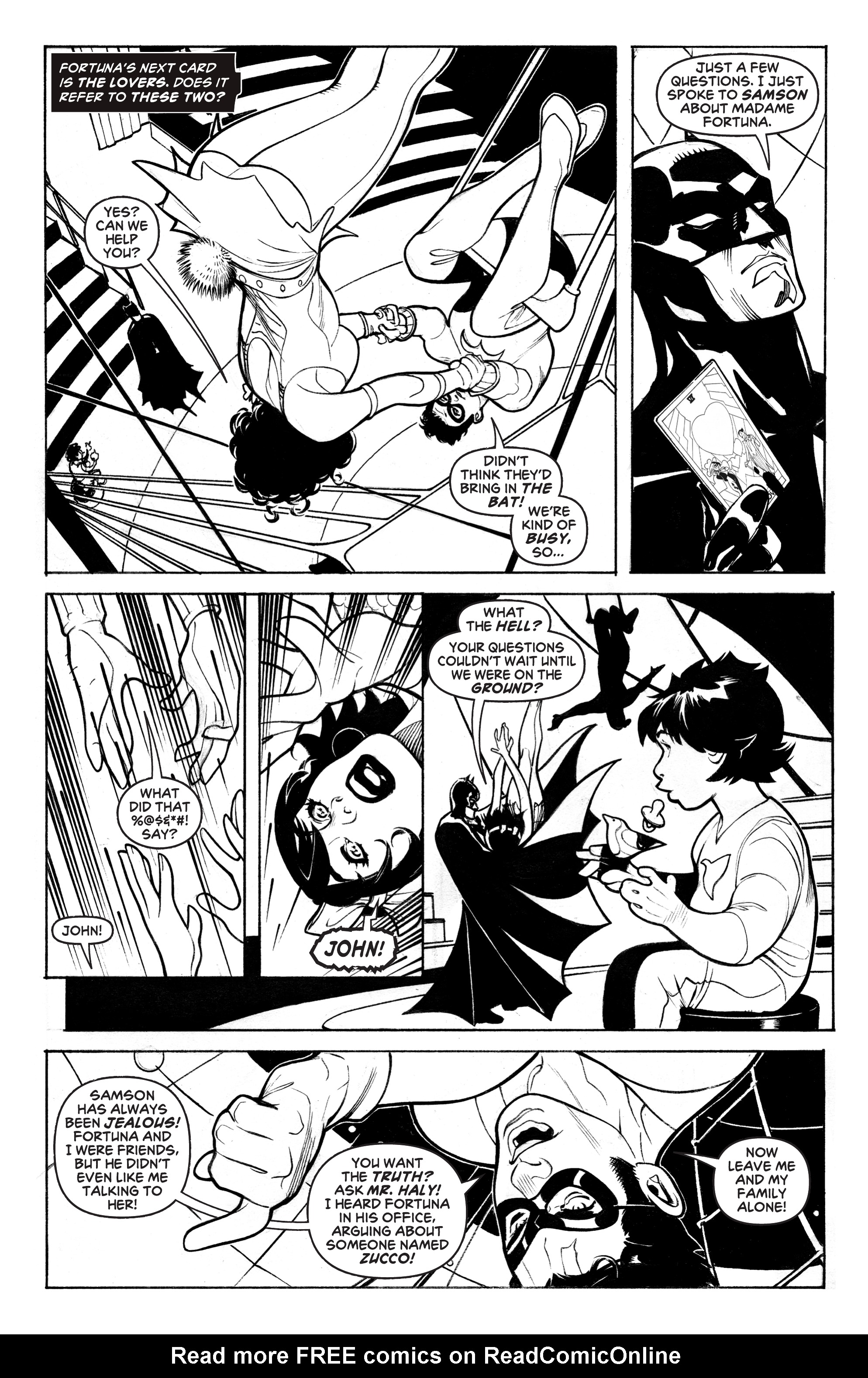 Read online Batman Black & White comic -  Issue #4 - 45