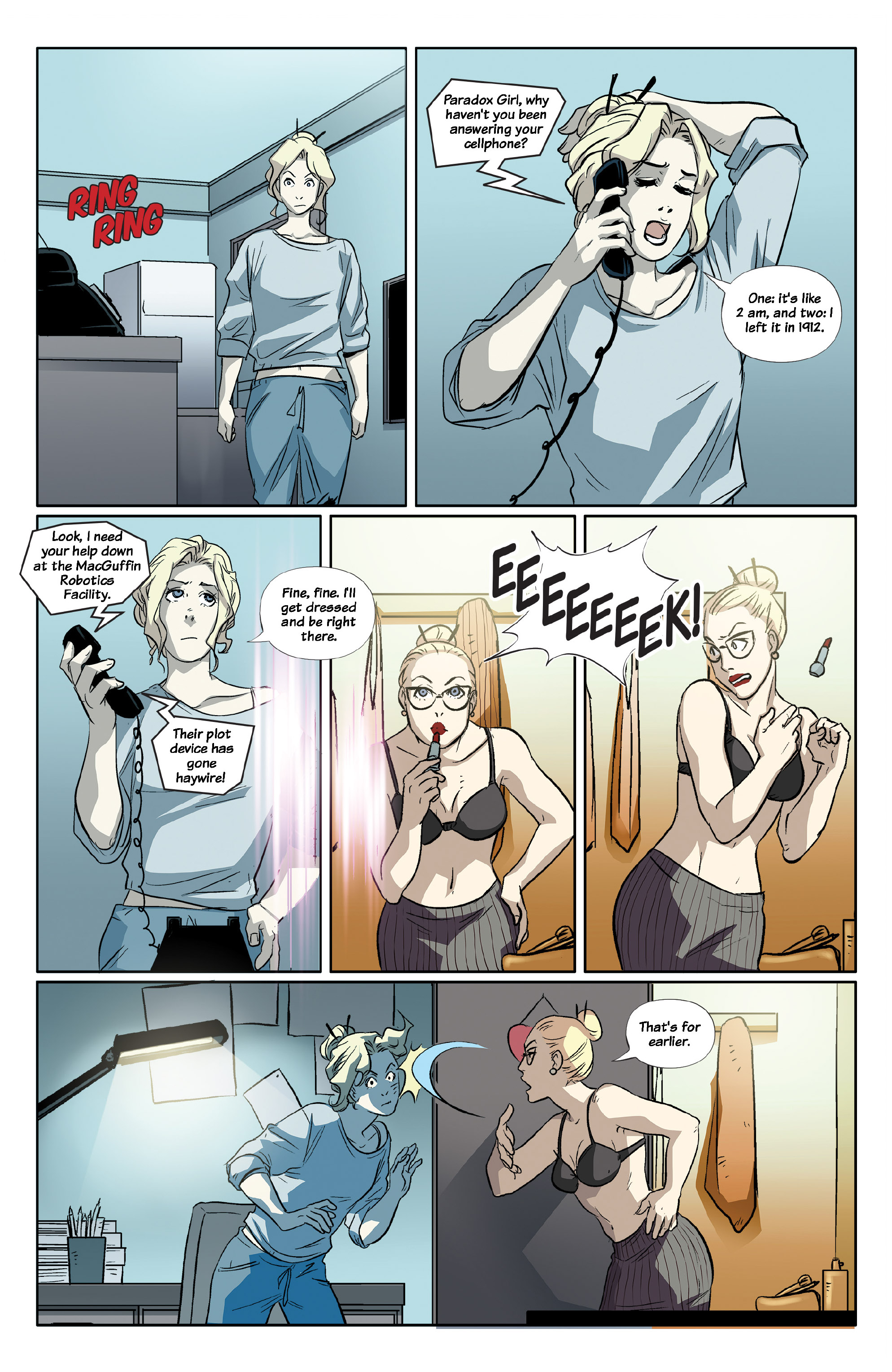 Read online Paradox Girl comic -  Issue # _TPB (Part 1) - 40