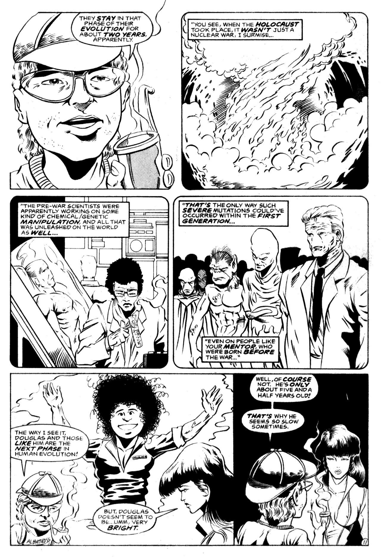 Read online Solo Ex-Mutants comic -  Issue #1 - 16