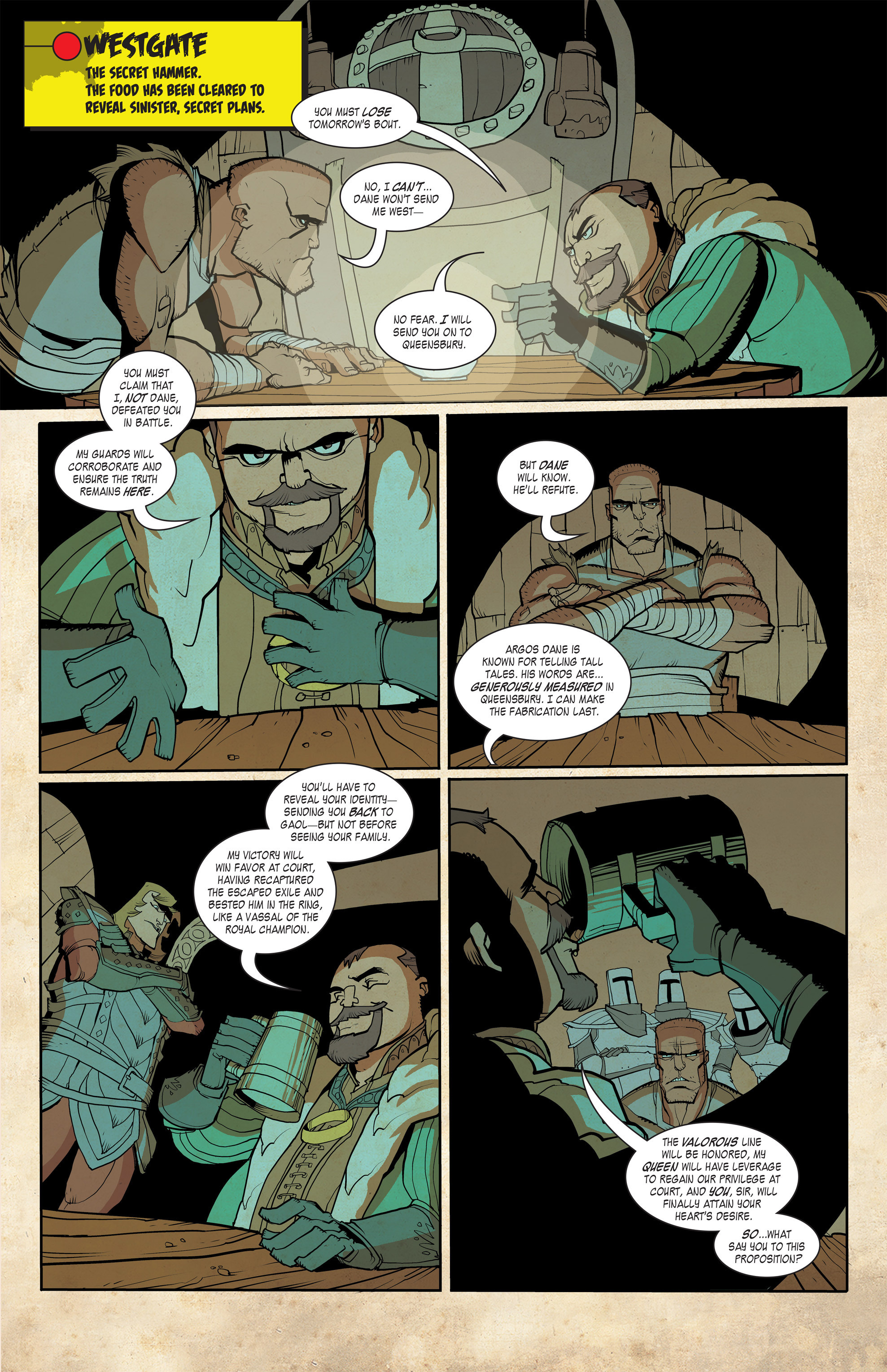 Read online Kings and Canvas comic -  Issue #3 - 16
