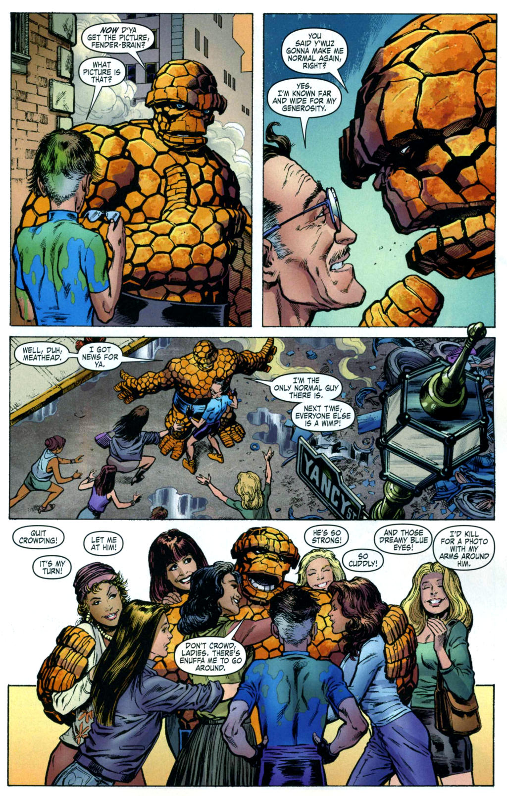 Read online Stan Lee Meets the Thing comic -  Issue # Full - 11