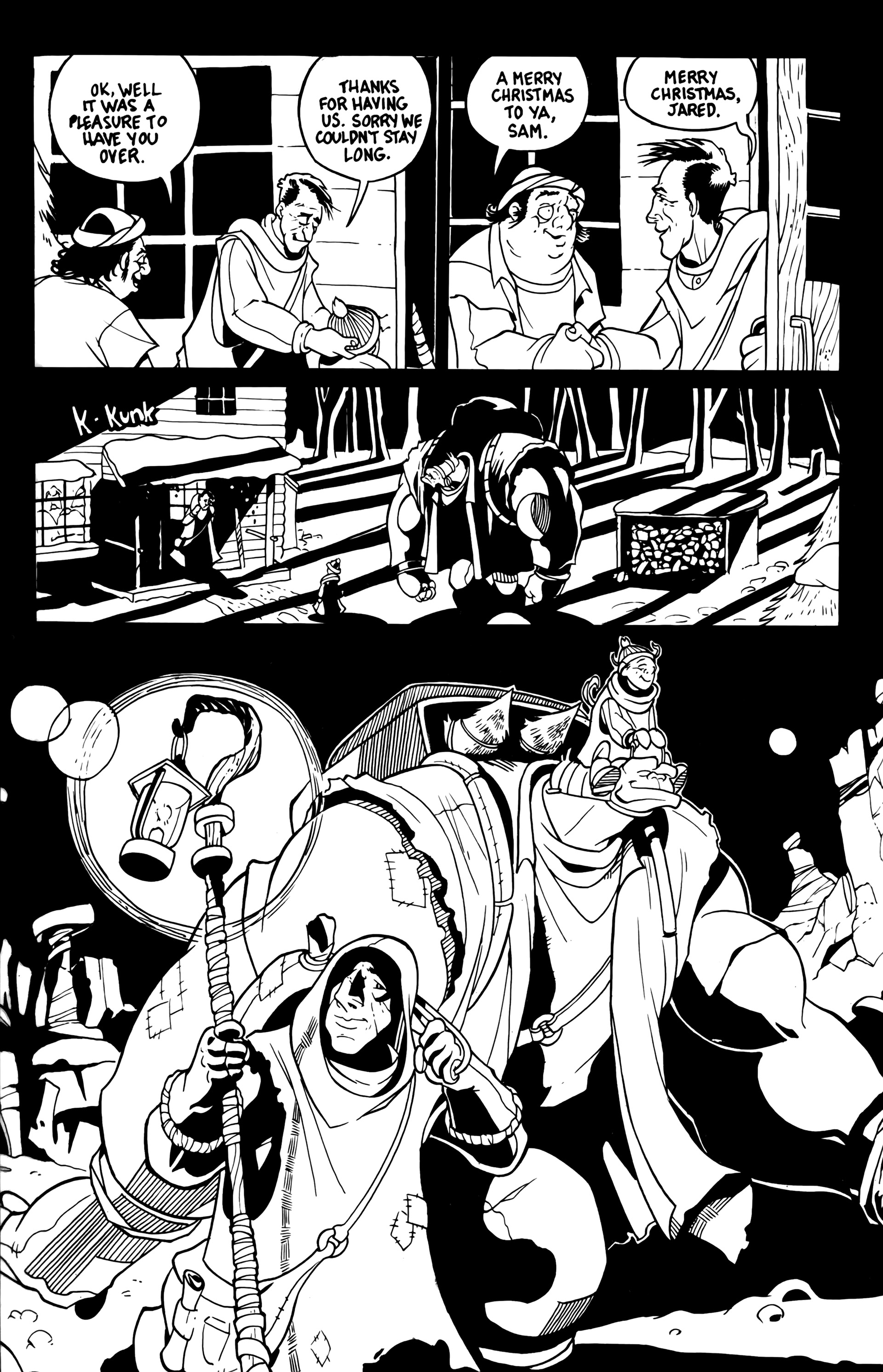 Read online A Caliber Christmas comic -  Issue # Full - 10