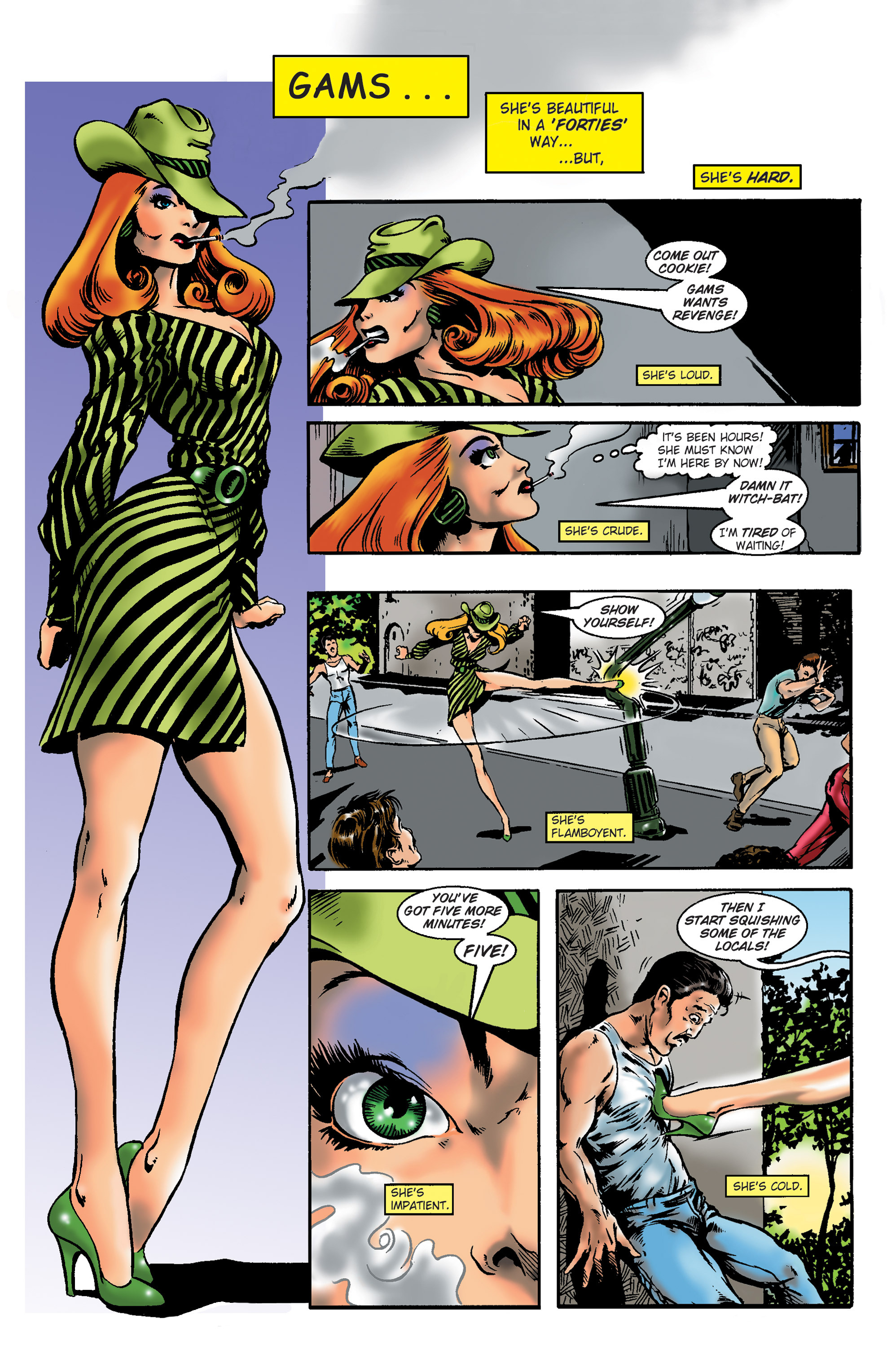 Read online Murciélaga She-Bat comic -  Issue #11 - 3