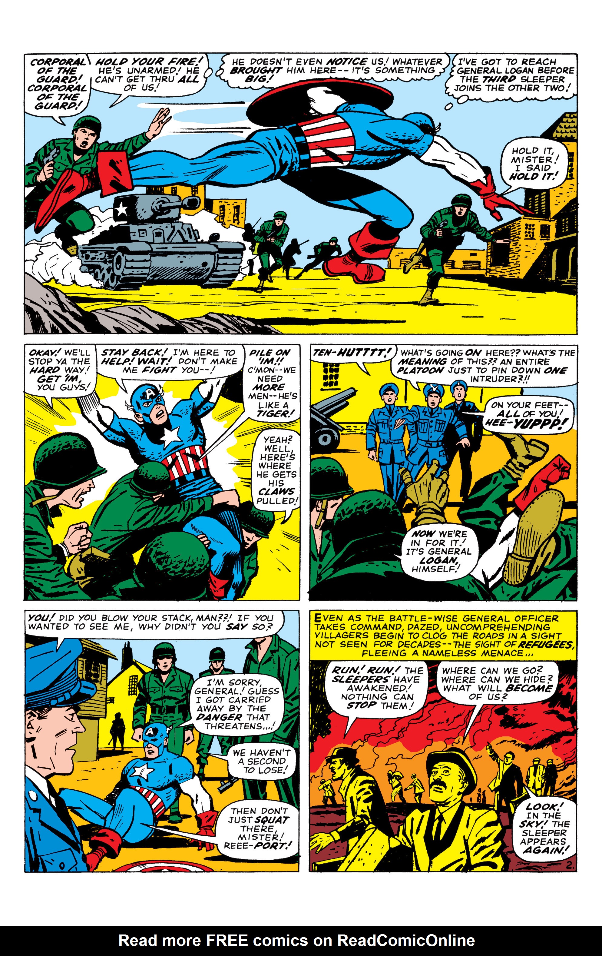 Read online Marvel Masterworks: Captain America comic -  Issue # TPB 1 (Part 2) - 73