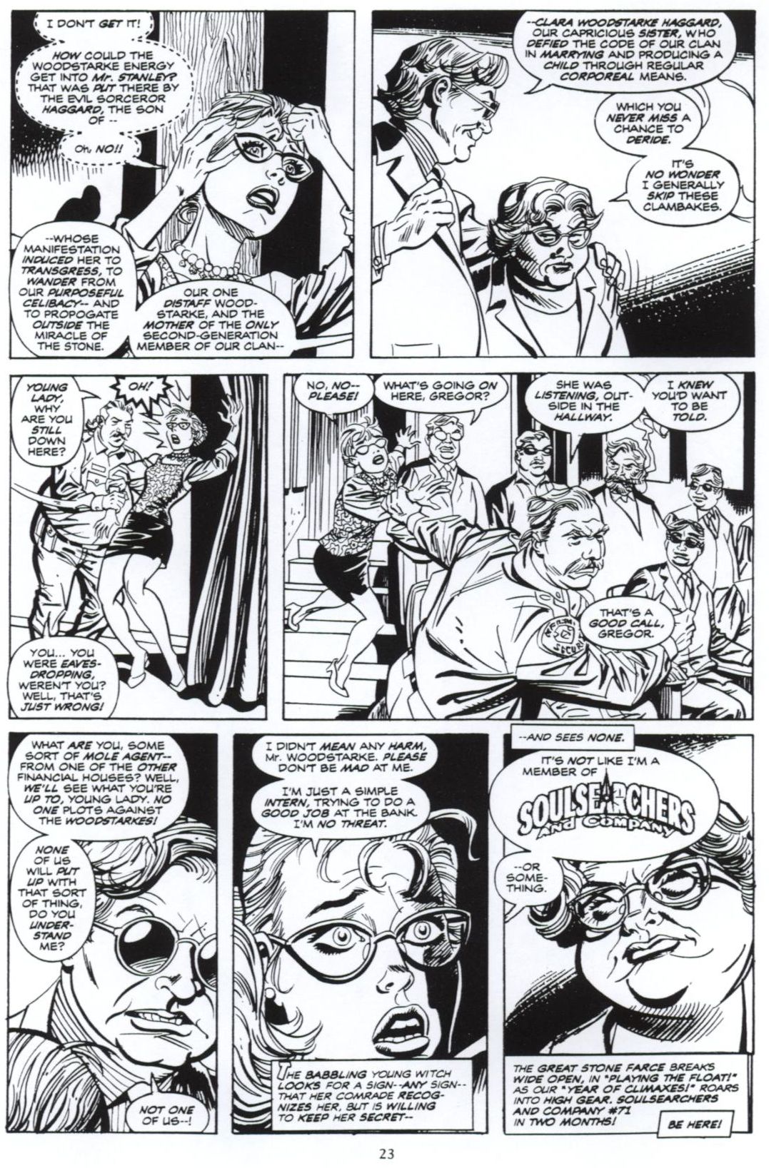 Read online Soulsearchers and Company comic -  Issue #70 - 23
