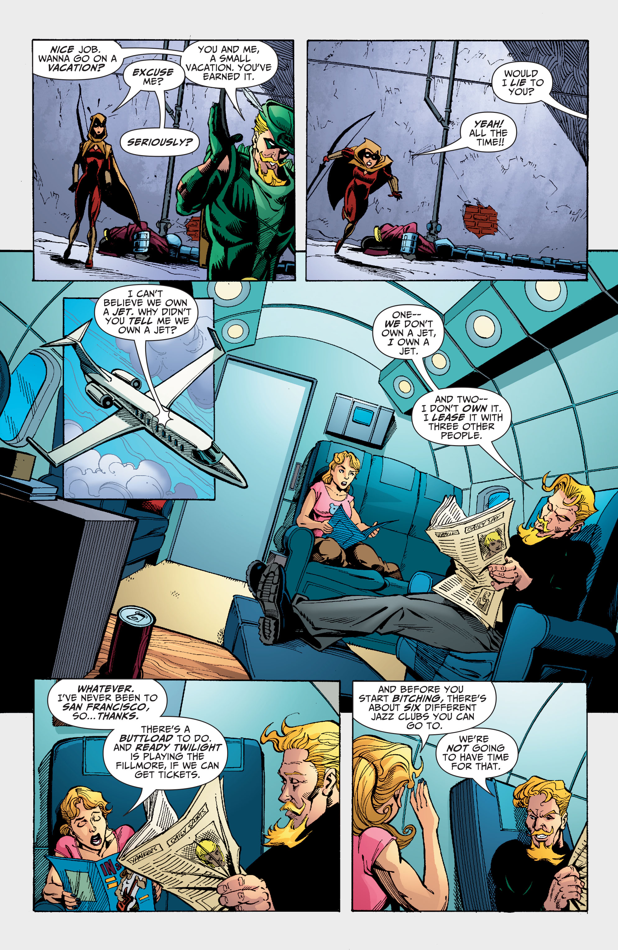 Read online Green Arrow (2001) comic -  Issue #46 - 11