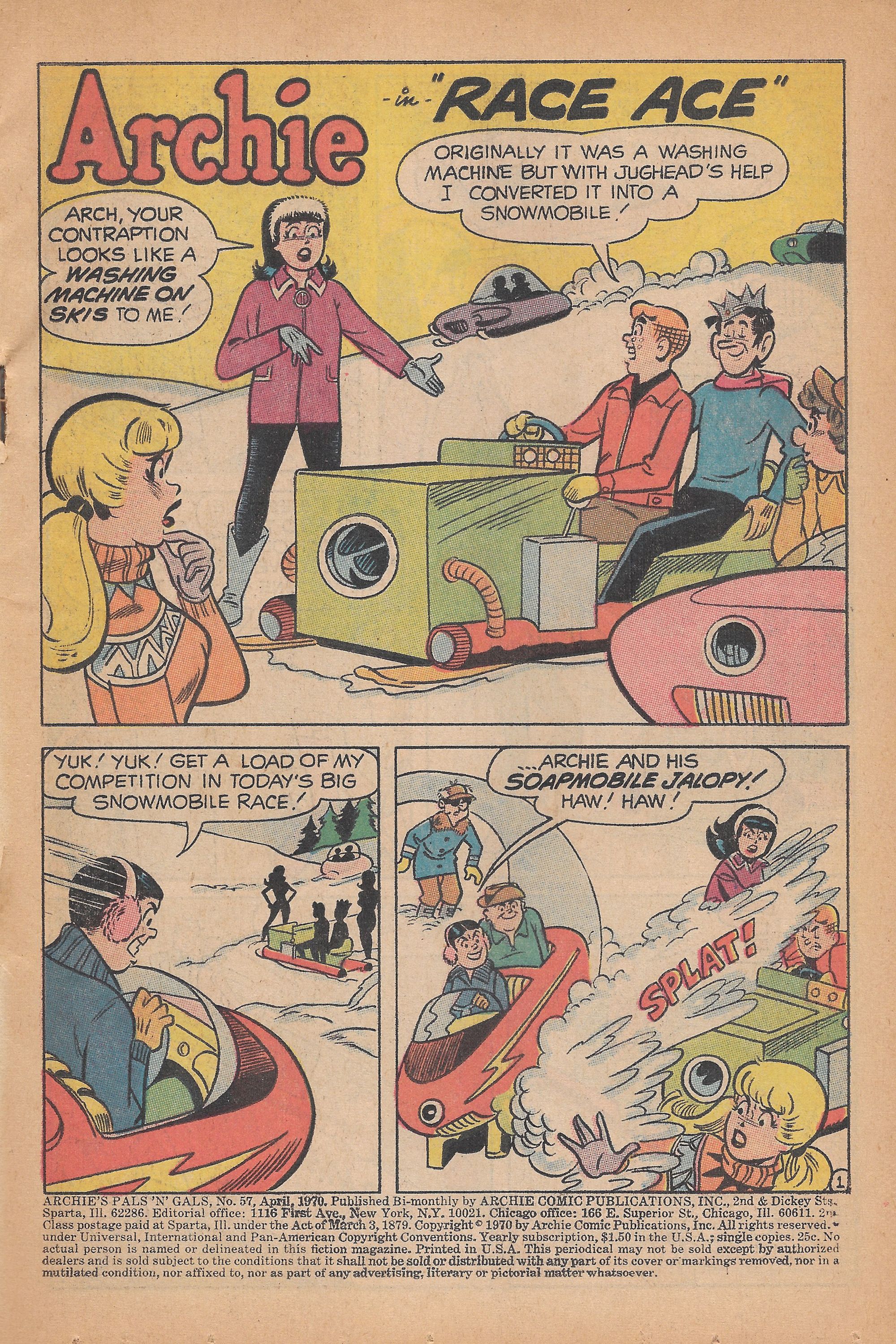 Read online Archie's Pals 'N' Gals (1952) comic -  Issue #57 - 3