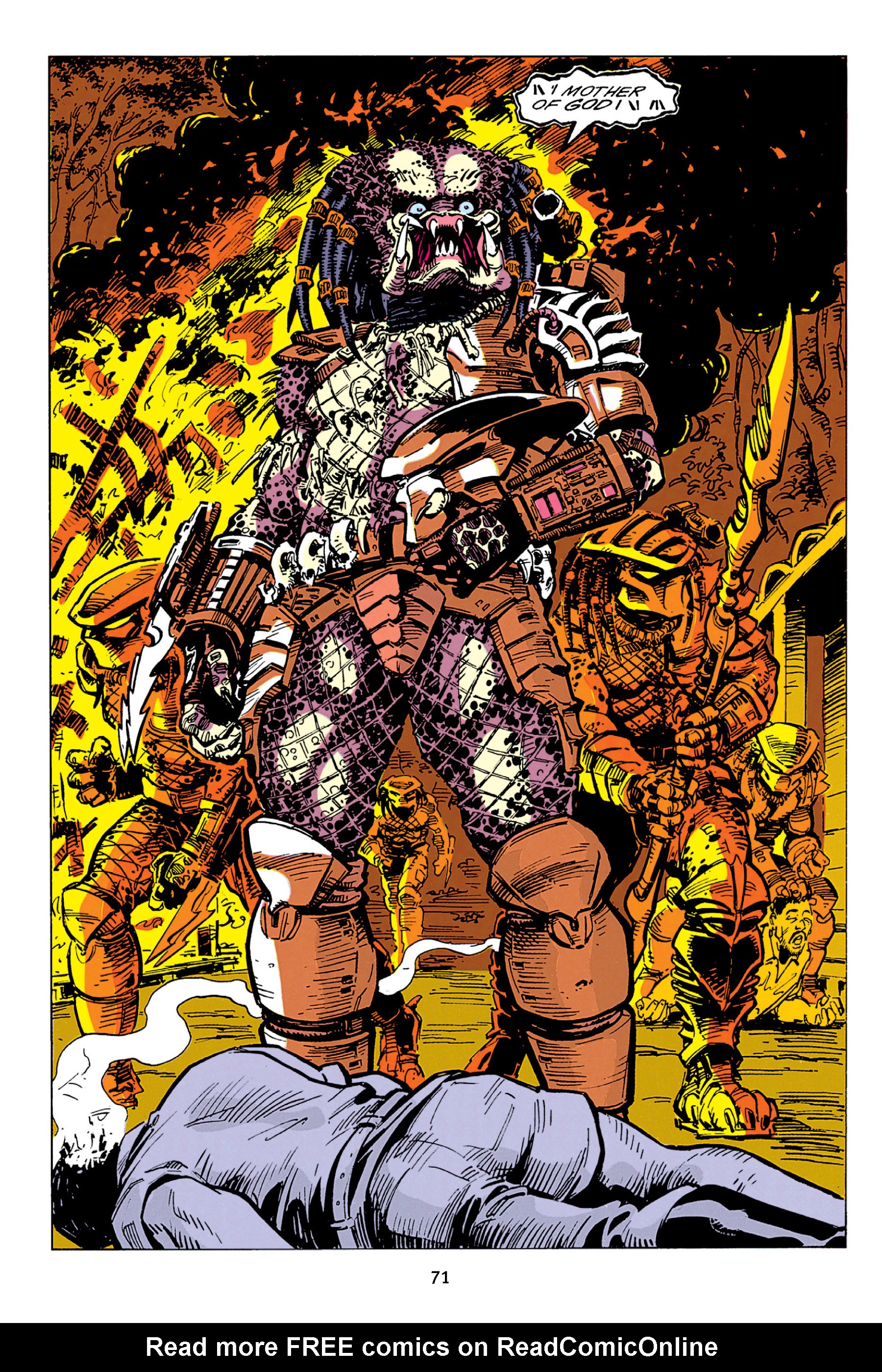 Read online Predator Omnibus comic -  Issue # TPB 1 (Part 1) - 70