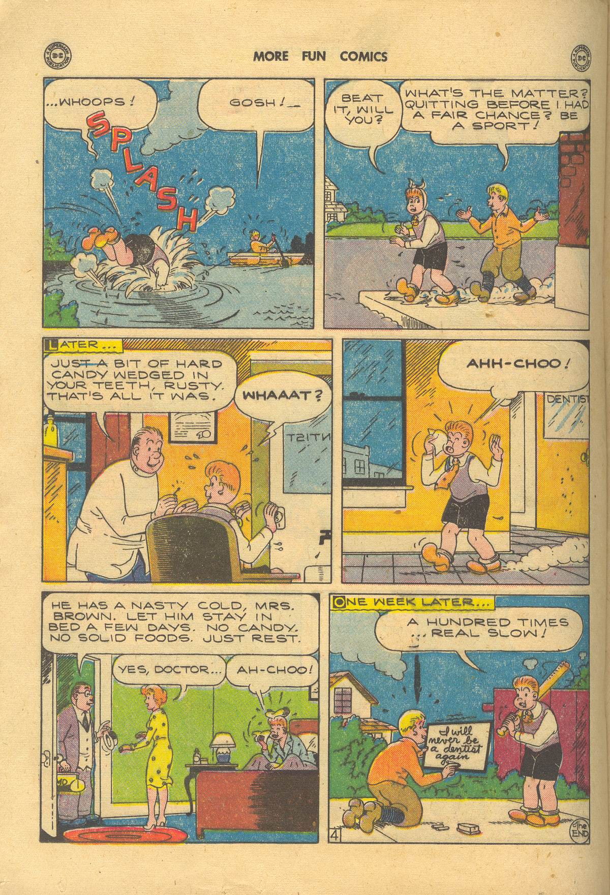 Read online More Fun Comics comic -  Issue #125 - 28