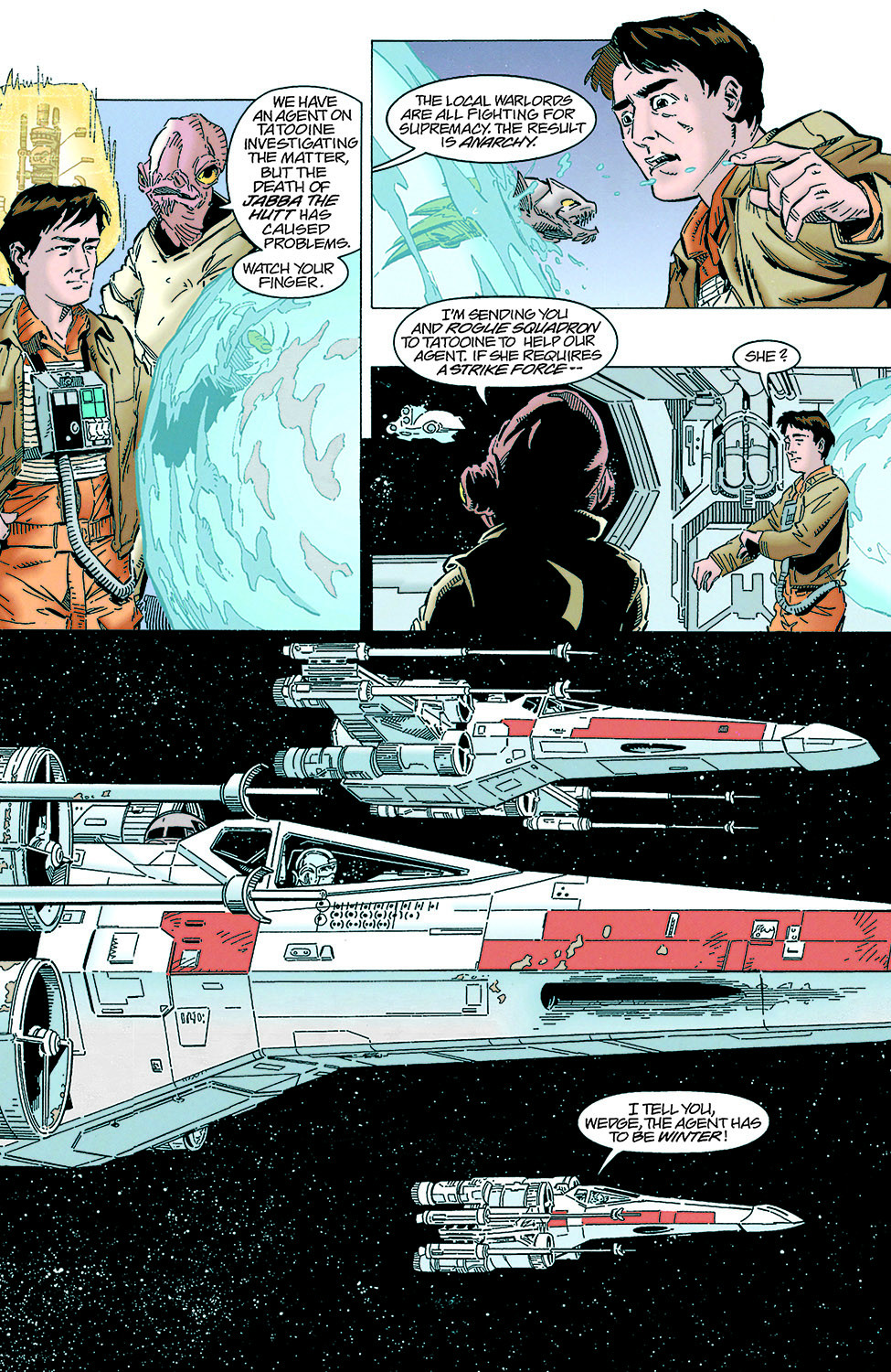 Star Wars: X-Wing Rogue Squadron Issue #9 #10 - English 5
