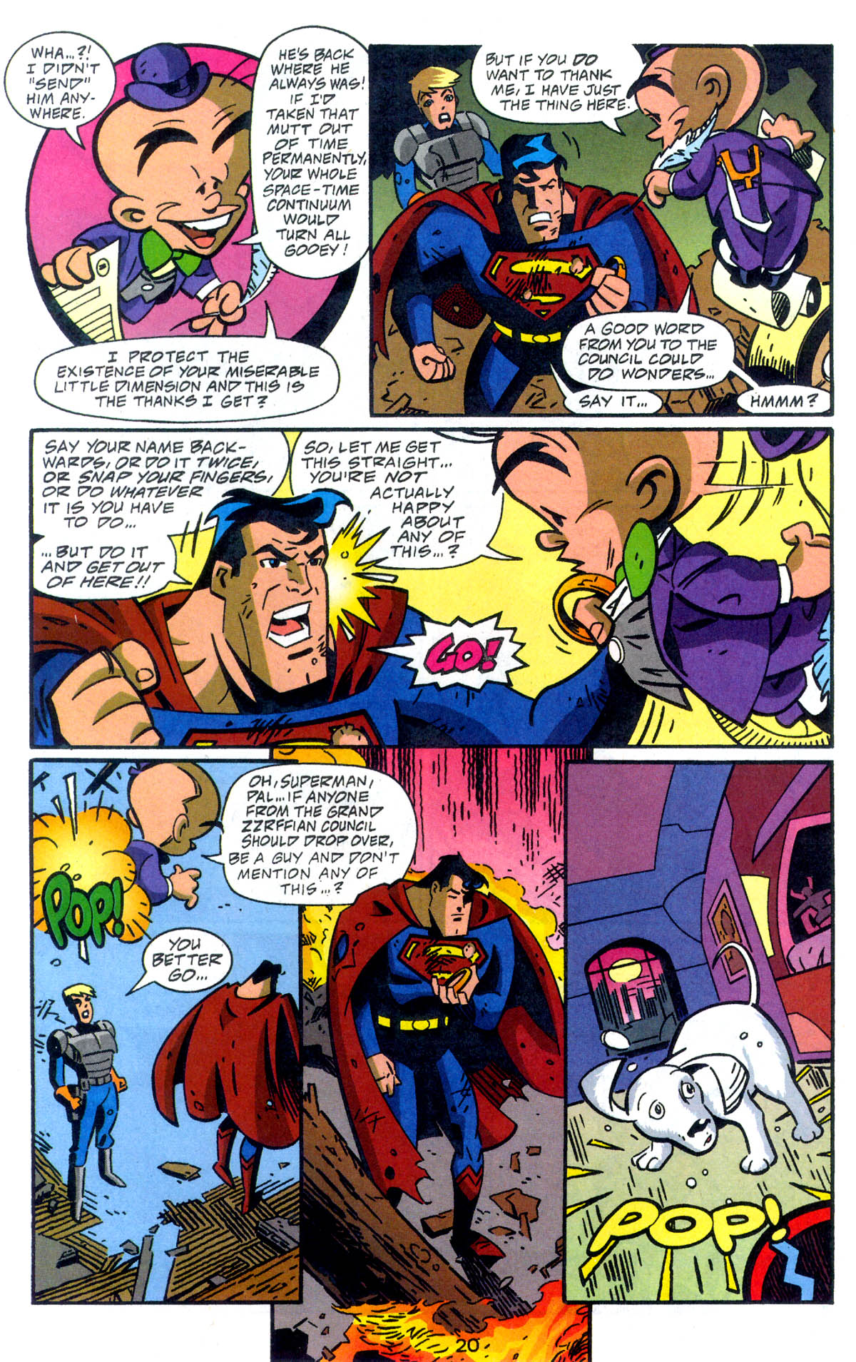 Read online Superman Adventures comic -  Issue #40 - 21