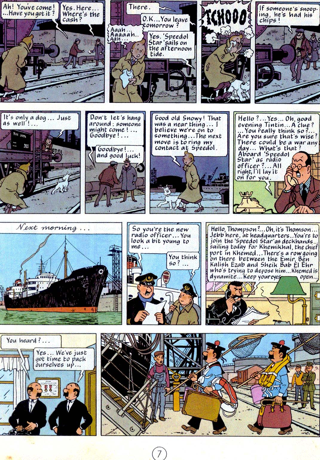 Read online The Adventures of Tintin comic -  Issue #15 - 11