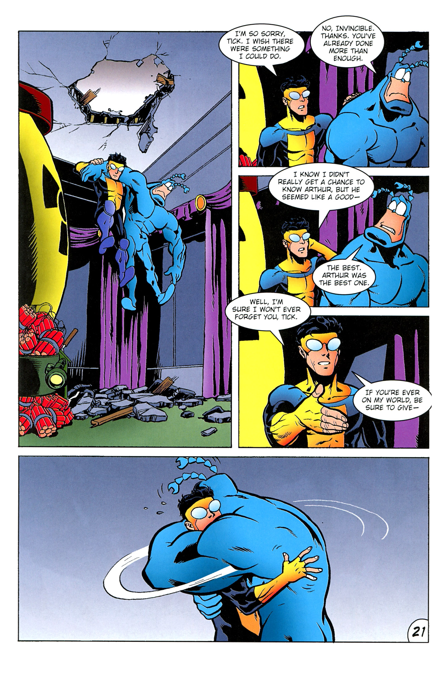 Read online The Tick comic -  Issue #100 - 21