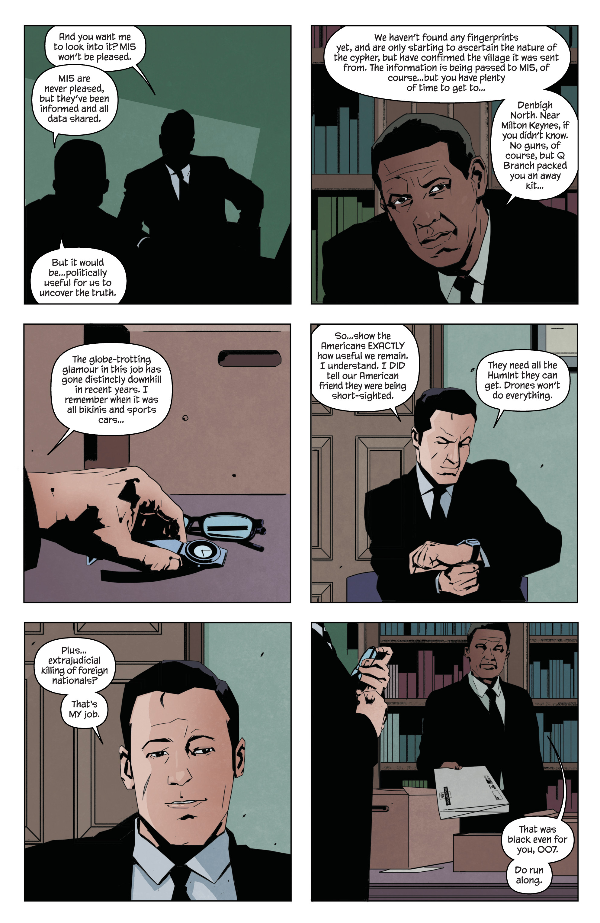 Read online James Bond: Service comic -  Issue # Full - 10