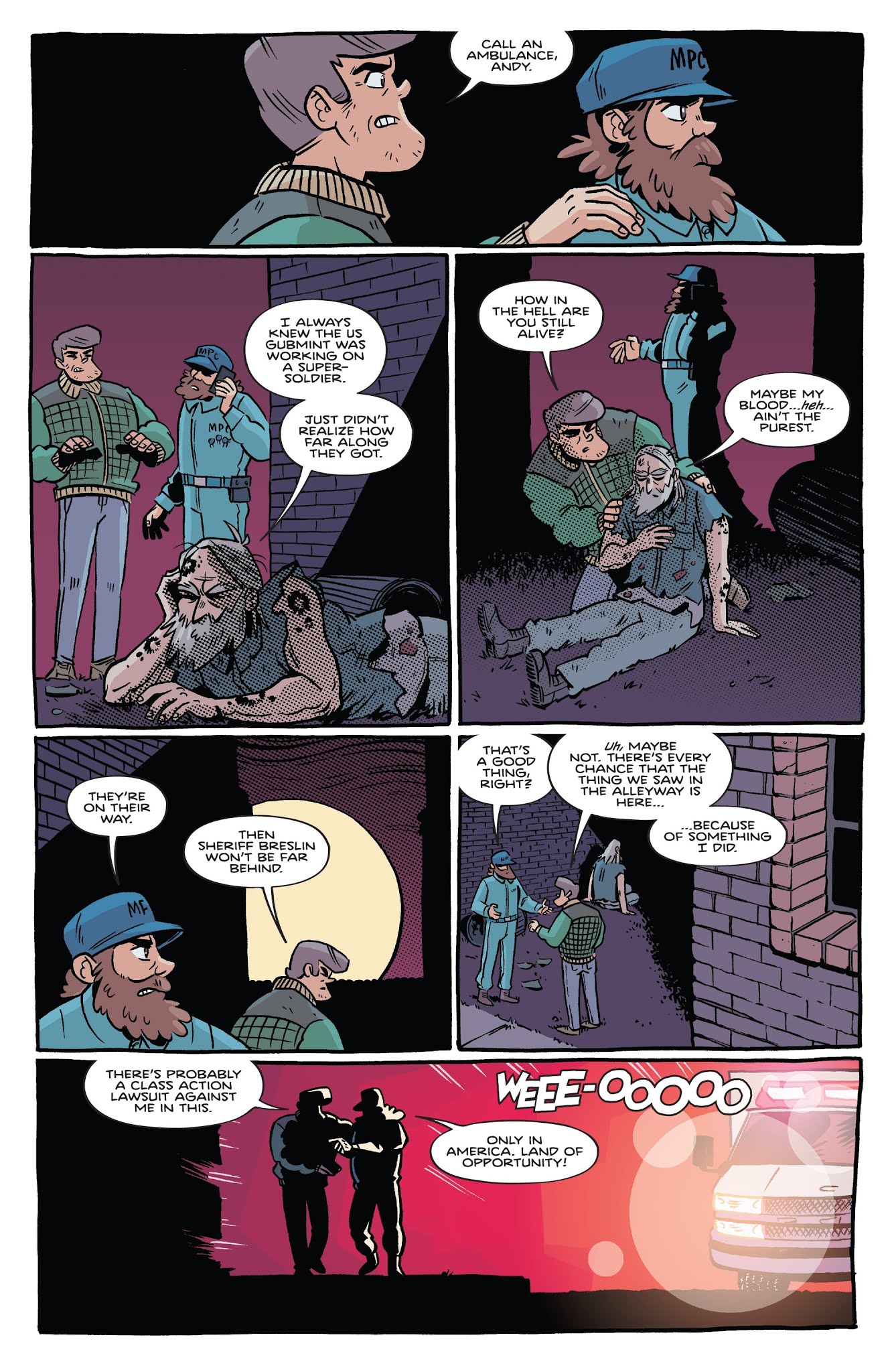 Read online By Night comic -  Issue #7 - 5