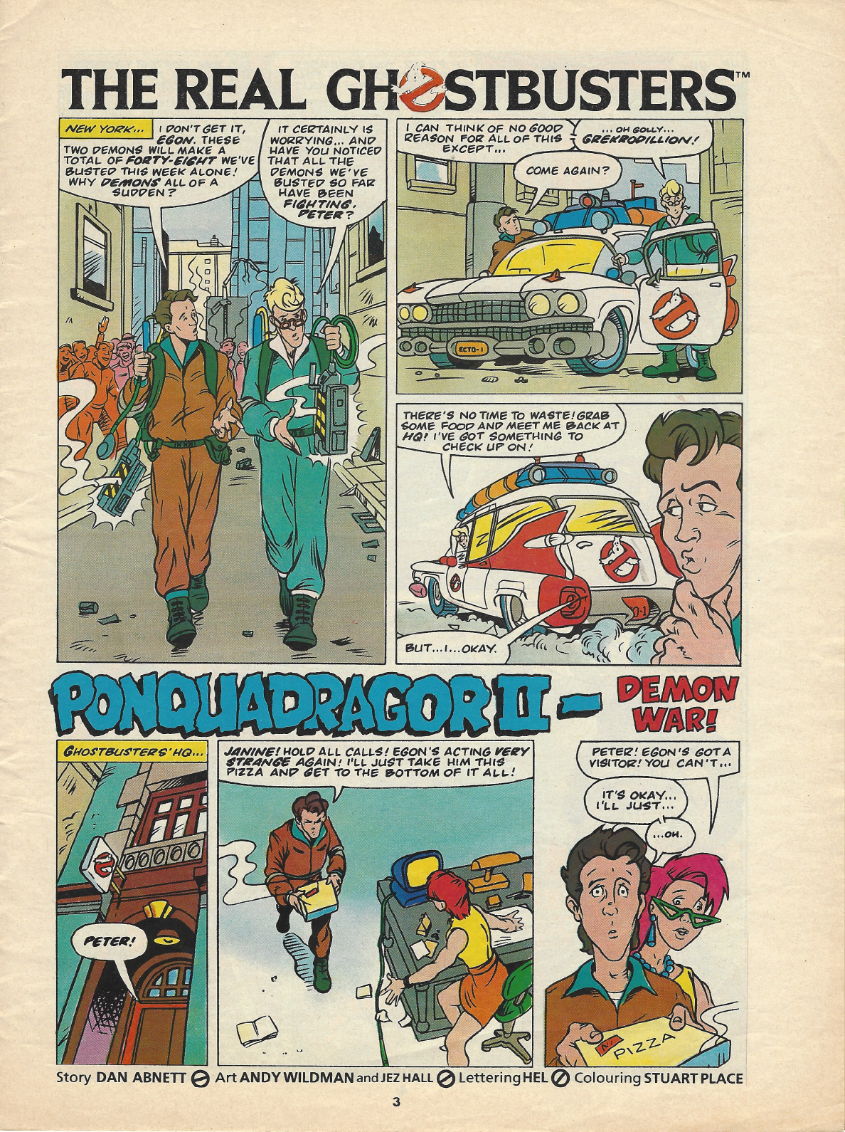 Read online The Real Ghostbusters comic -  Issue #46 - 3
