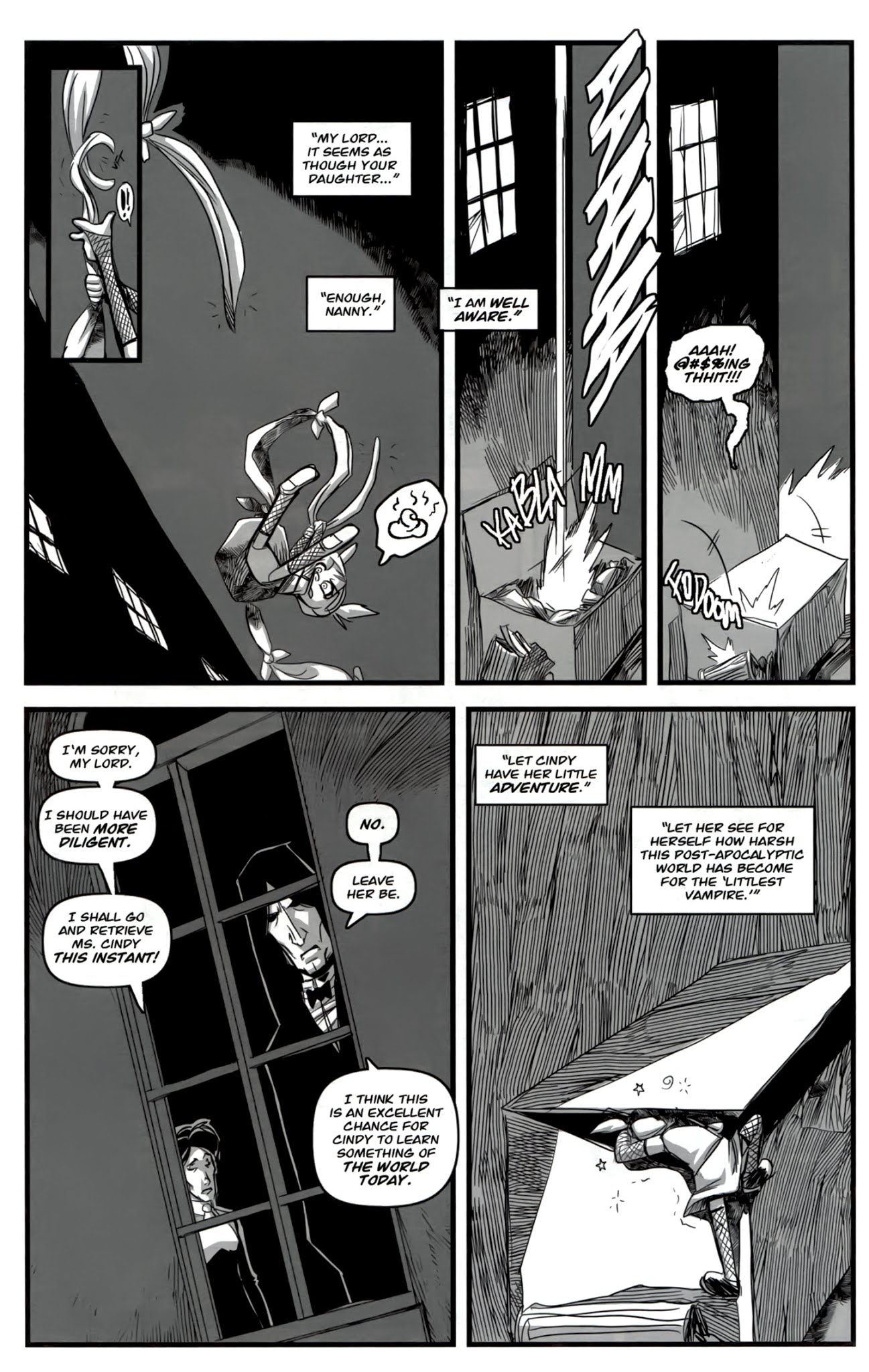 Read online The Littlest Zombie vs The Littlest Vampire comic -  Issue # Full - 7