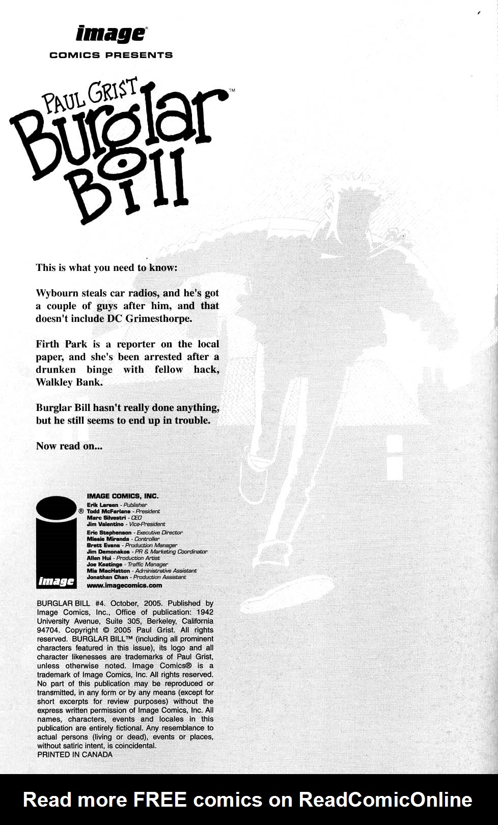 Read online Burglar Bill comic -  Issue #4 - 2