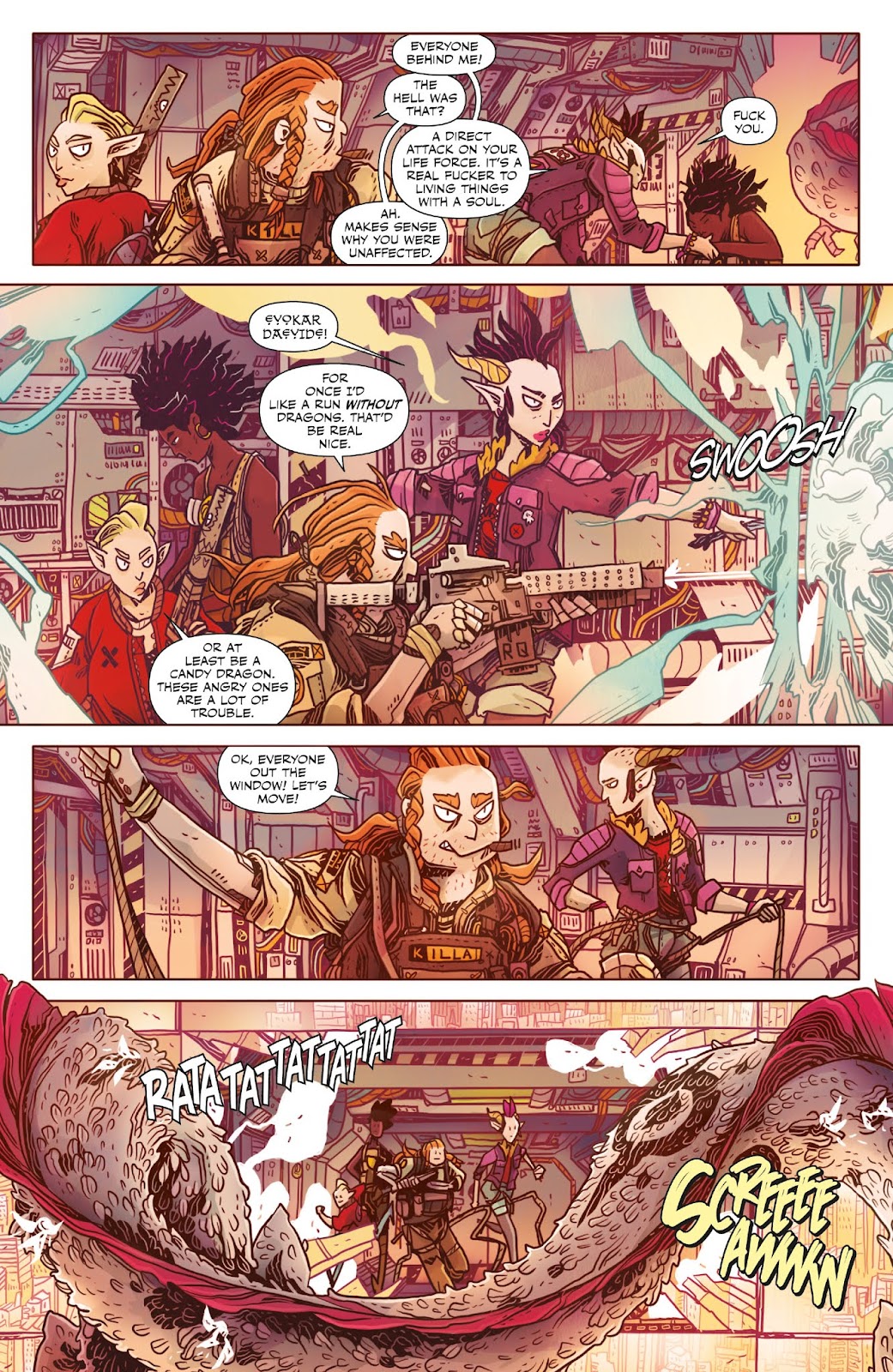 Rat Queens Special: Neon Static issue Full - Page 11