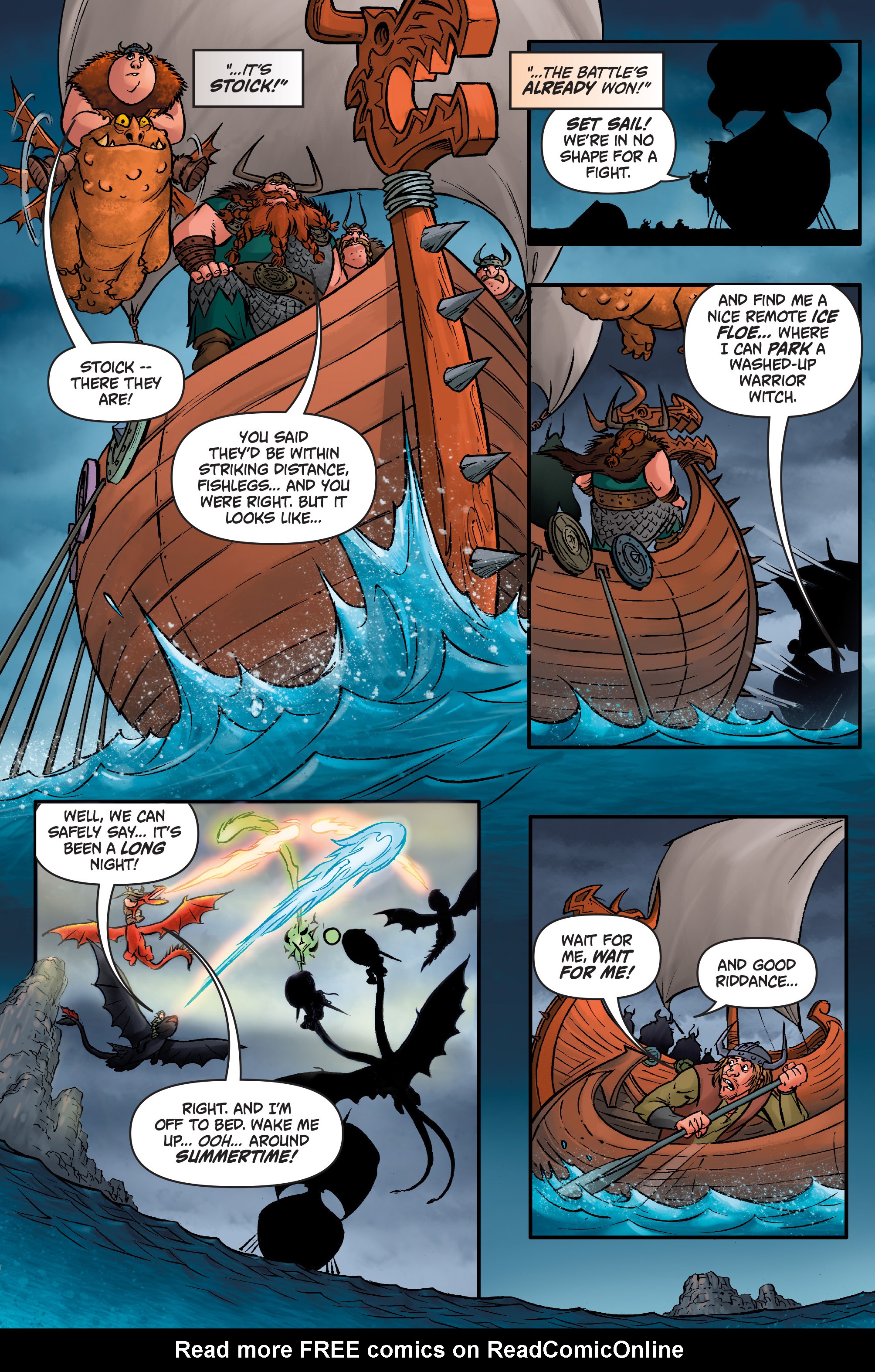 Read online DreamWorks Dragons: Defenders of Berk Collection: Fire & Ice comic -  Issue # TPB - 43