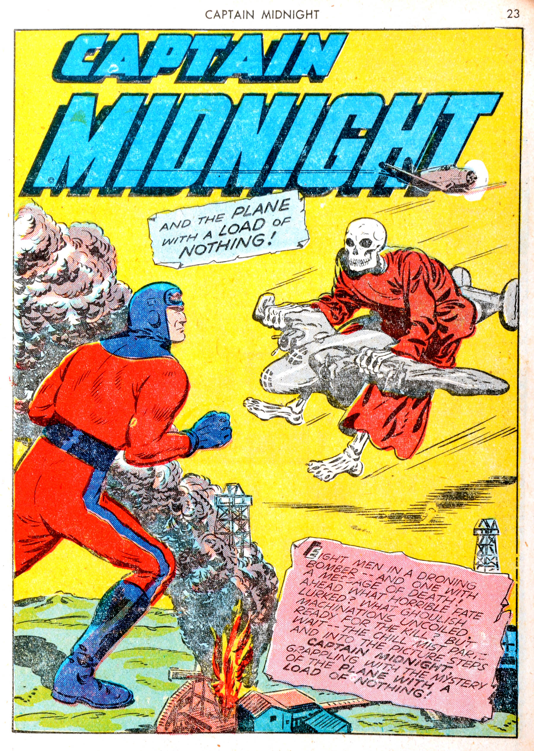 Read online Captain Midnight (1942) comic -  Issue #13 - 22