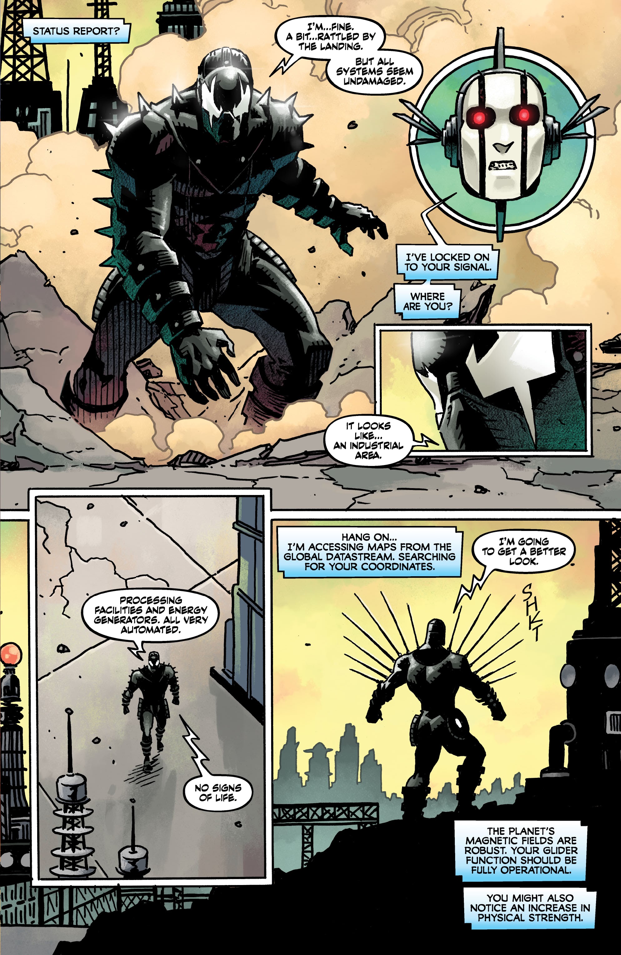 Read online Grendel: Devil's Odyssey comic -  Issue #5 - 9