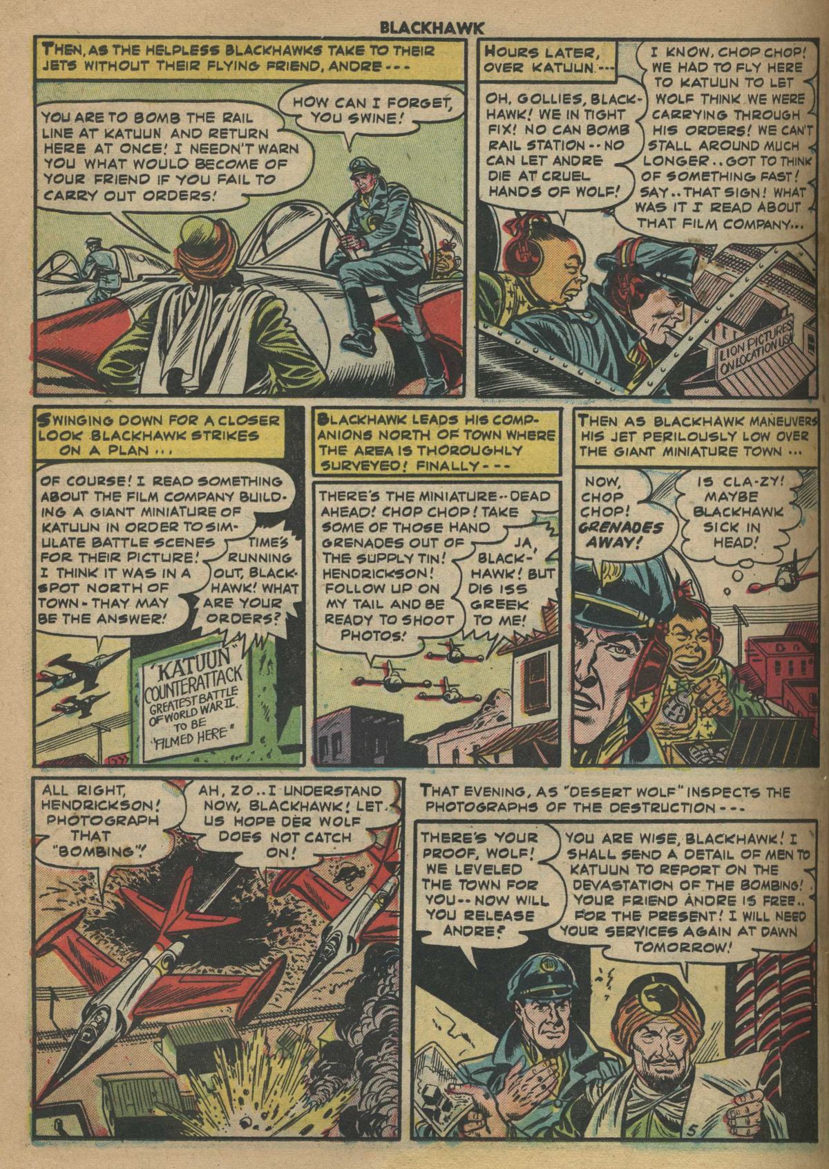 Read online Blackhawk (1957) comic -  Issue #72 - 22