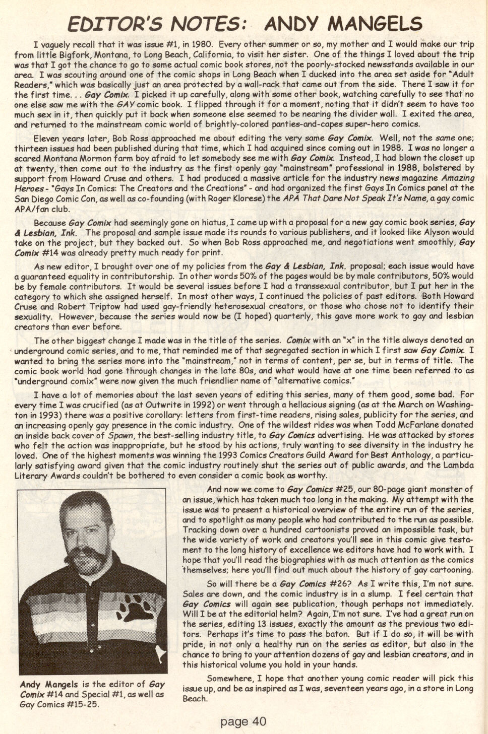 Read online Gay Comix (Gay Comics) comic -  Issue #25 - 41