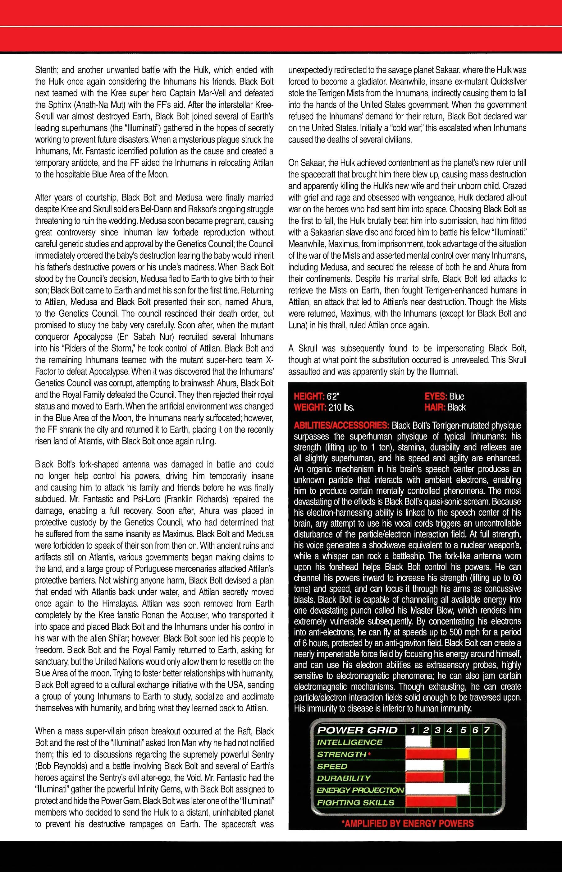 Read online Official Handbook of the Marvel Universe A to Z comic -  Issue # TPB 1 (Part 2) - 106